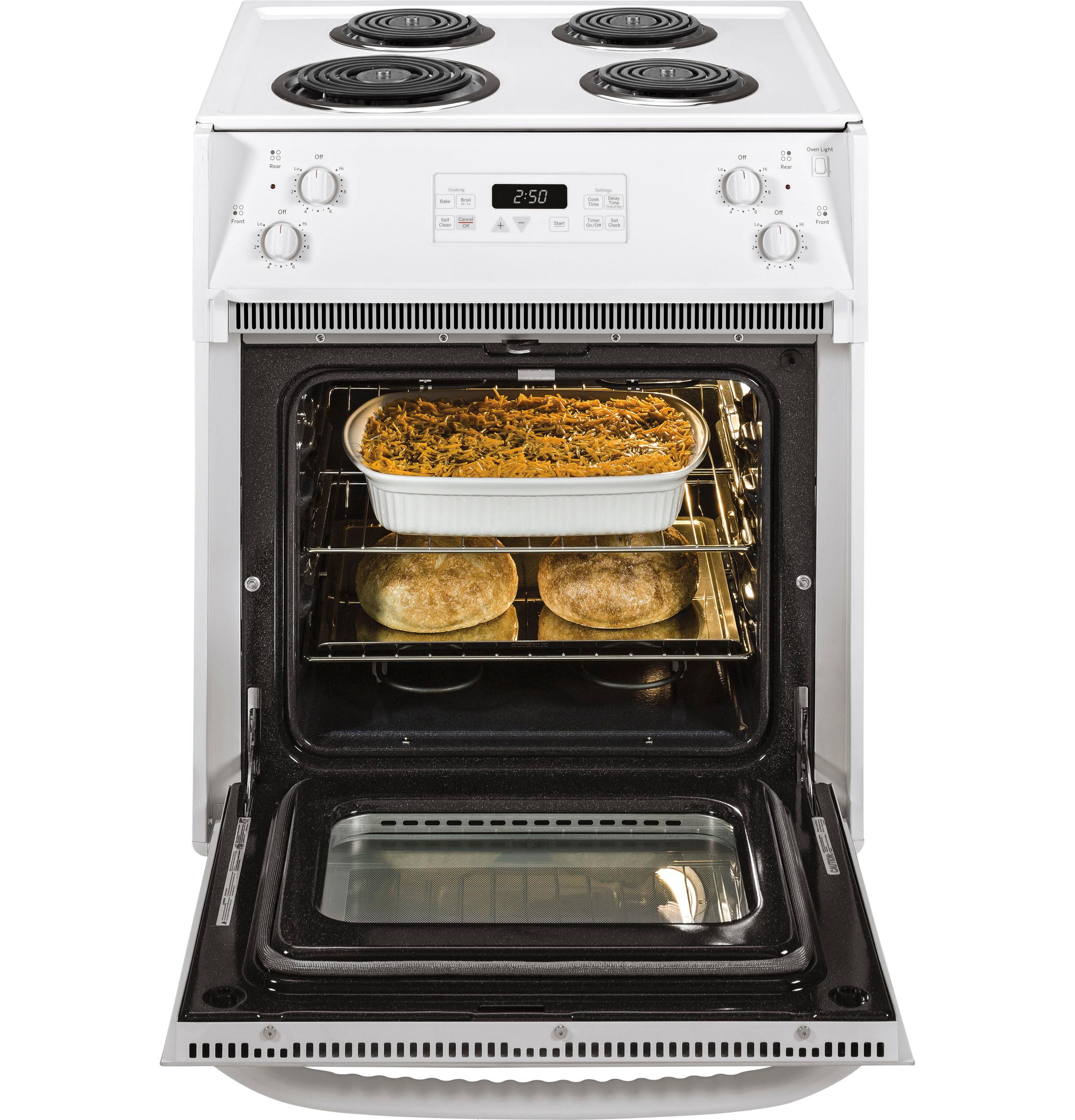 JM250DTWW GE® 27" Drop-In Electric Range - Image 3