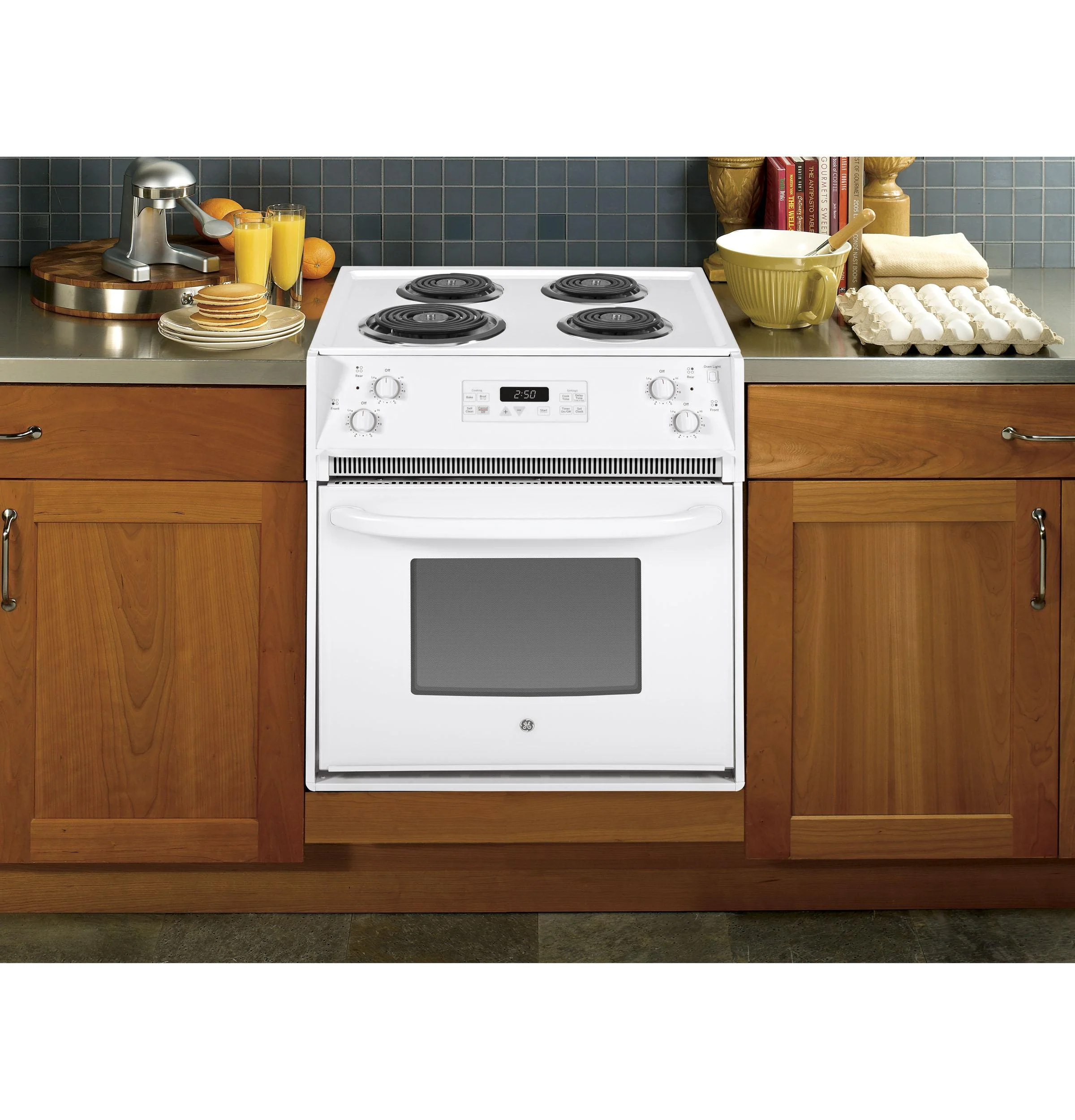 JM250DTWW GE® 27" Drop-In Electric Range - Image 4