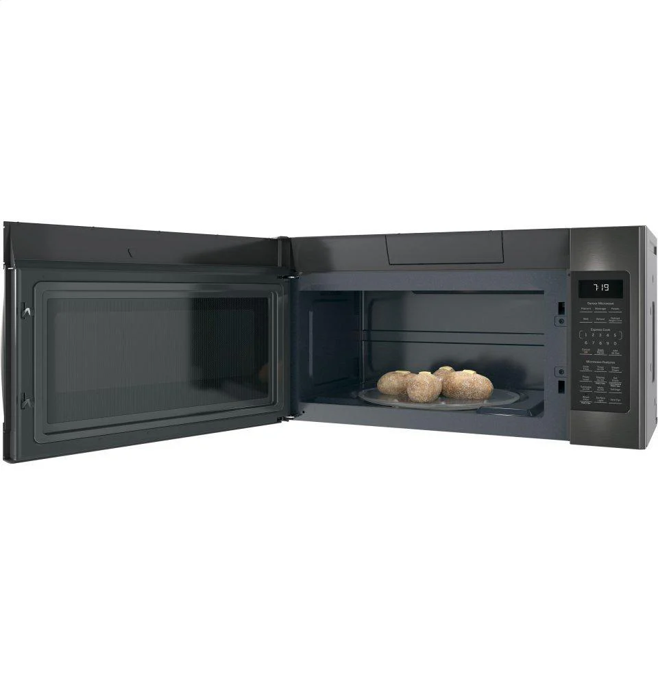 JNM7196BLTS GE® 1.9 Cu. Ft. Over-the-Range Sensor Microwave Oven with Recirculating Venting - Image 7