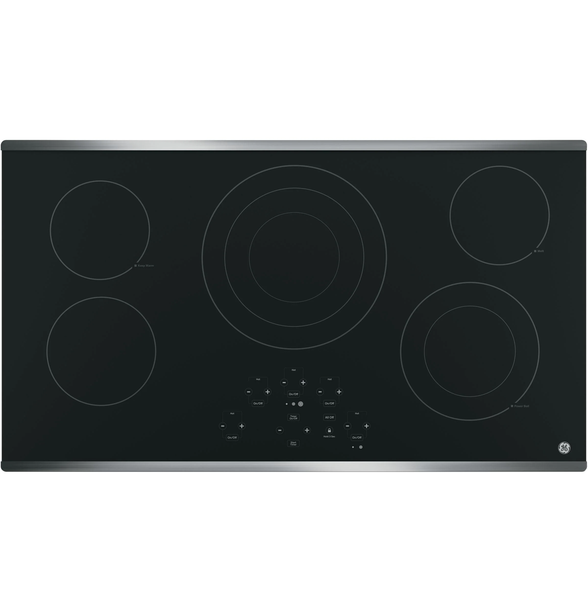 JP5036SJSS GE® 36" Built-In Touch Control Electric Cooktop
