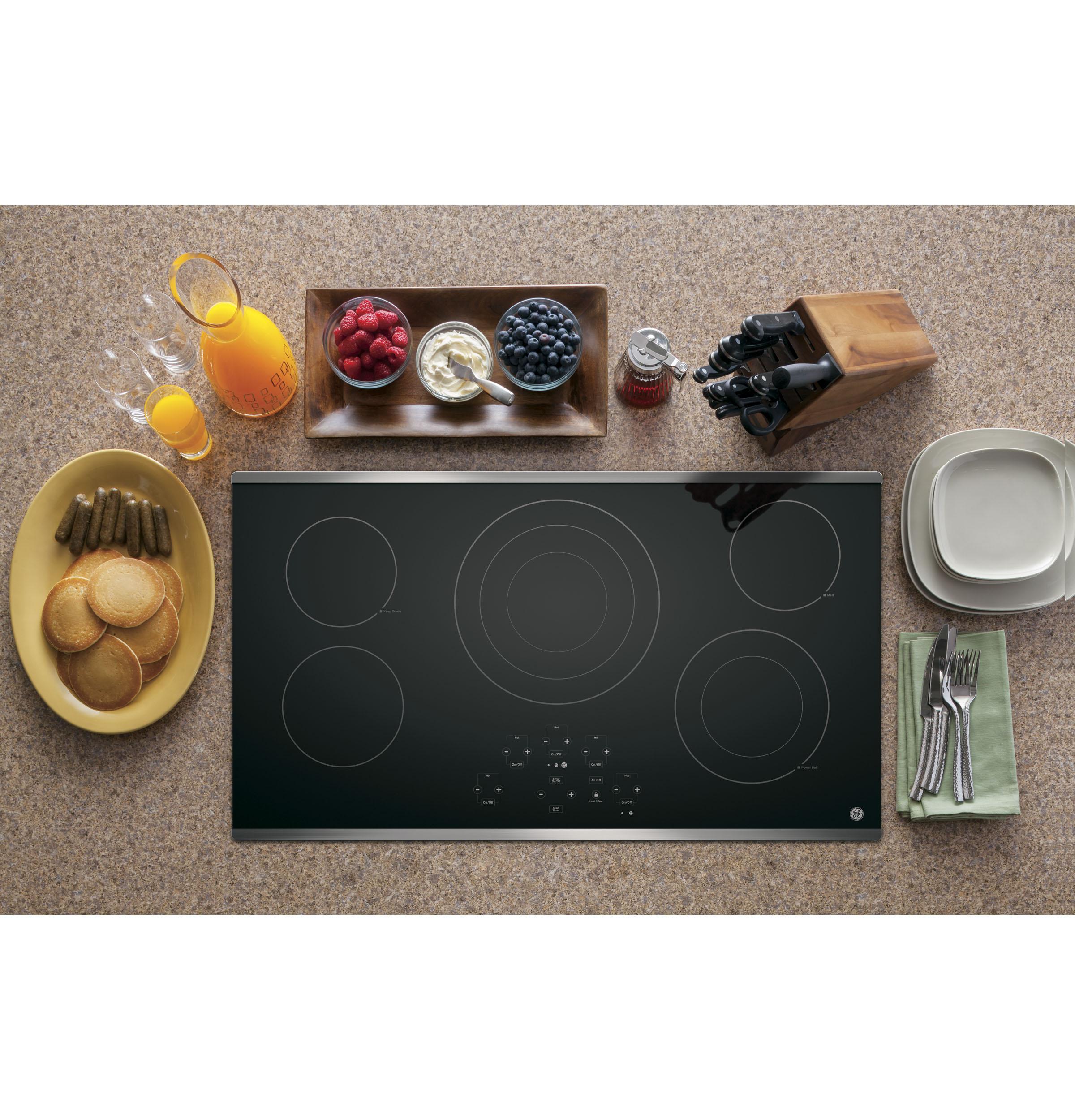 JP5036SJSS GE® 36" Built-In Touch Control Electric Cooktop - Image 2