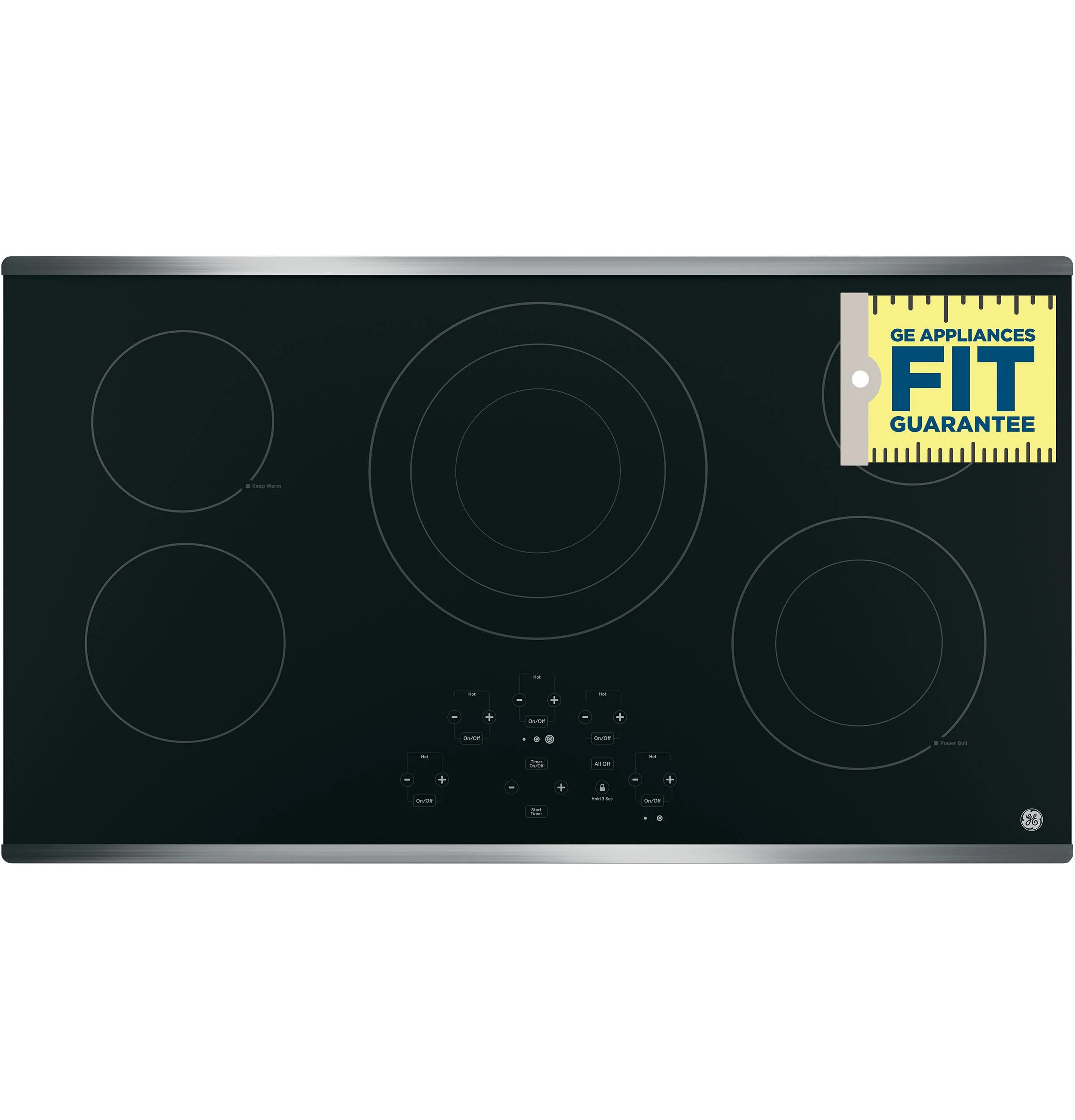JP5036SJSS GE® 36" Built-In Touch Control Electric Cooktop - Image 5