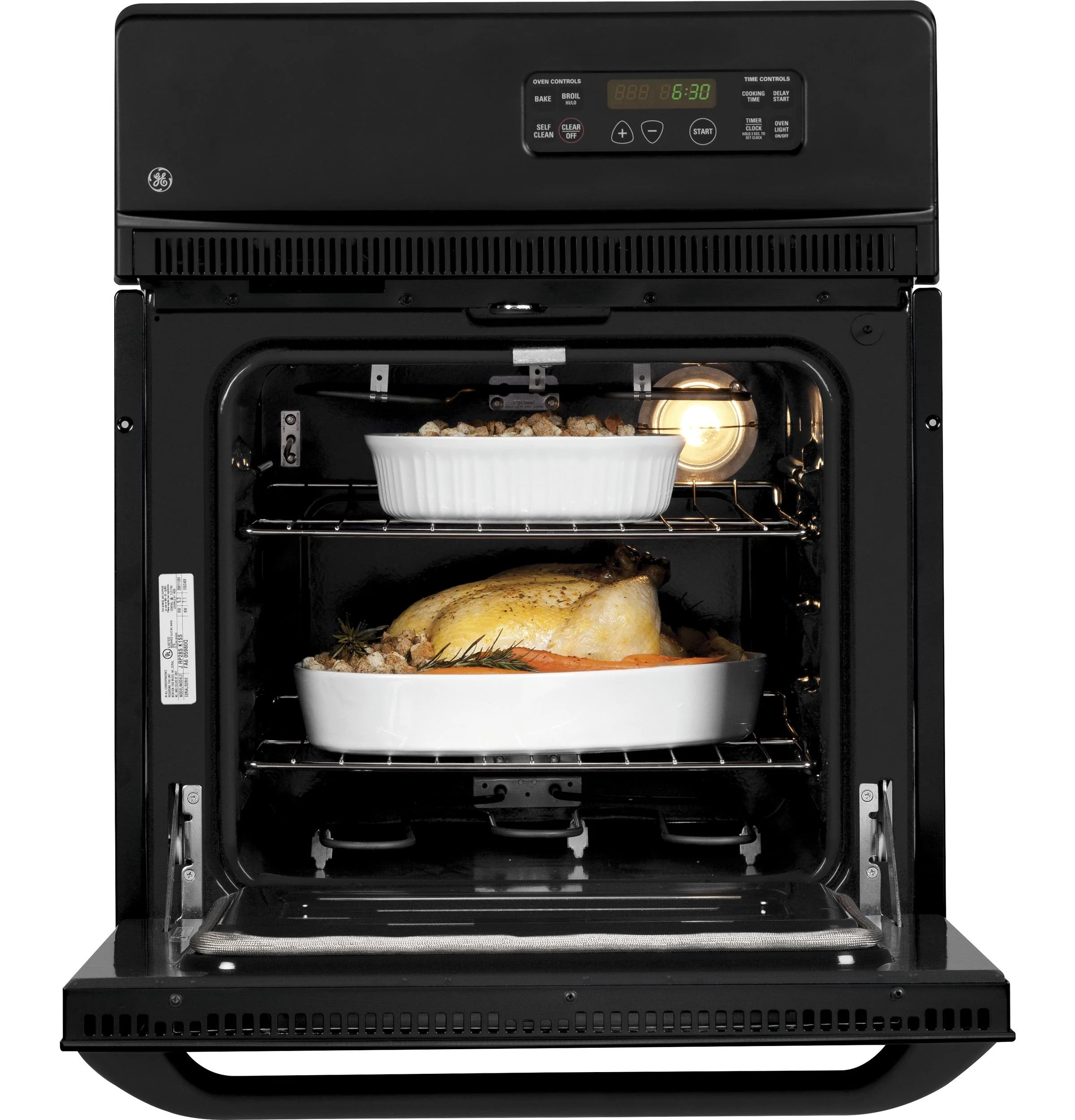 JRP20BJBB GE® 24" Electric Single Self-Cleaning Wall Oven - Image 4