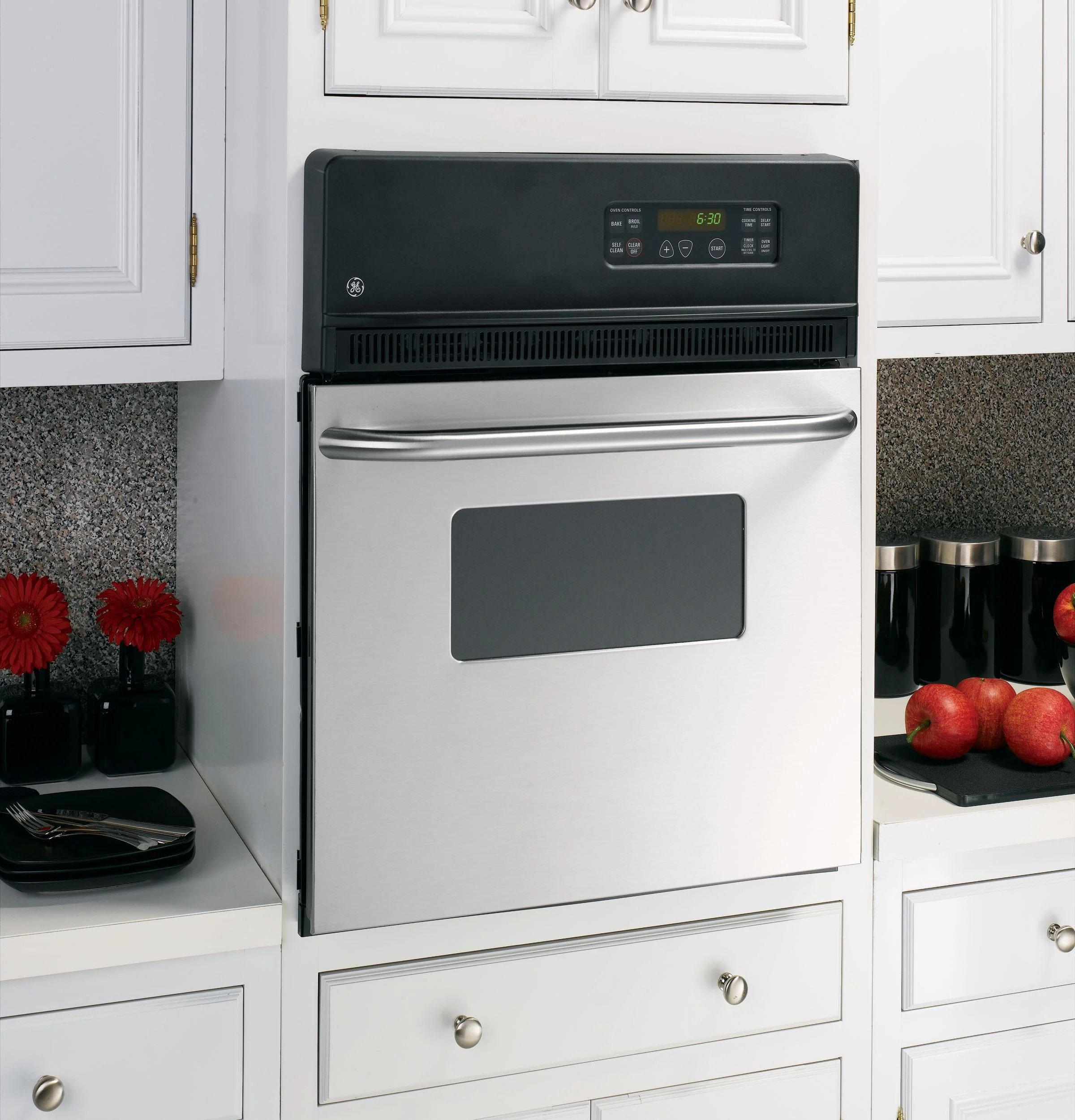 JRP20SKSS GE® 24" Electric Single Self-Cleaning Wall Oven - Image 2
