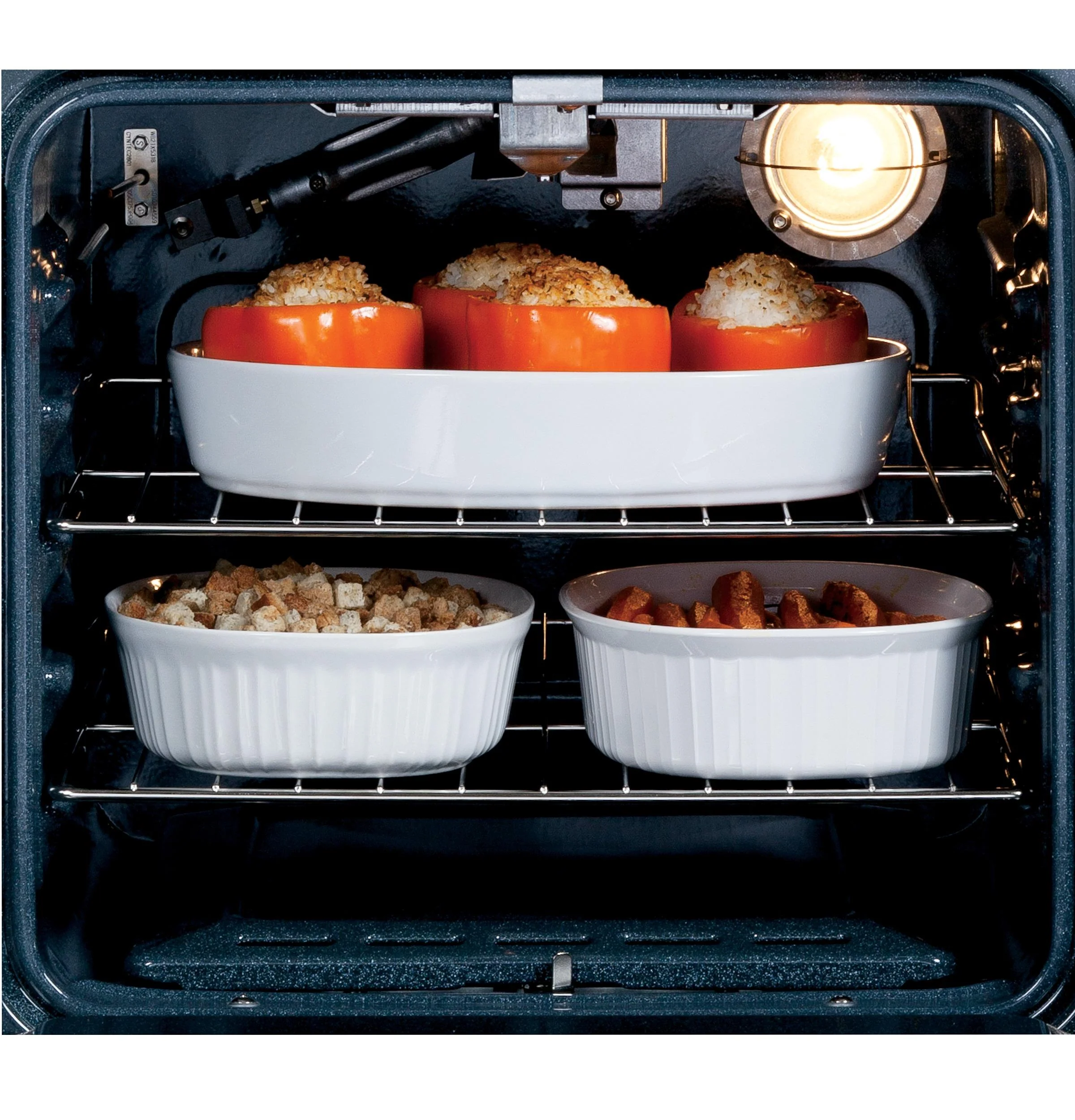 JRP20WJWW GE® 24" Electric Single Self-Cleaning Wall Oven - Image 3