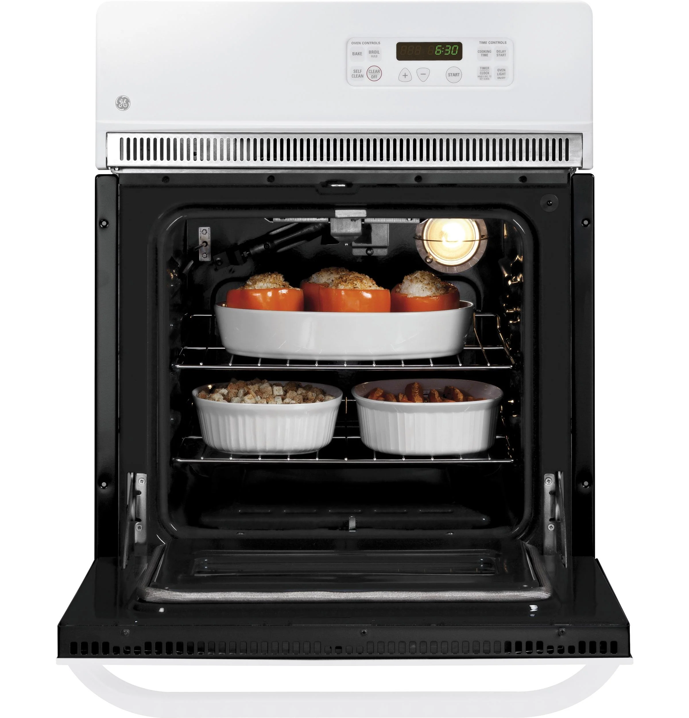 JRP20WJWW GE® 24" Electric Single Self-Cleaning Wall Oven - Image 4