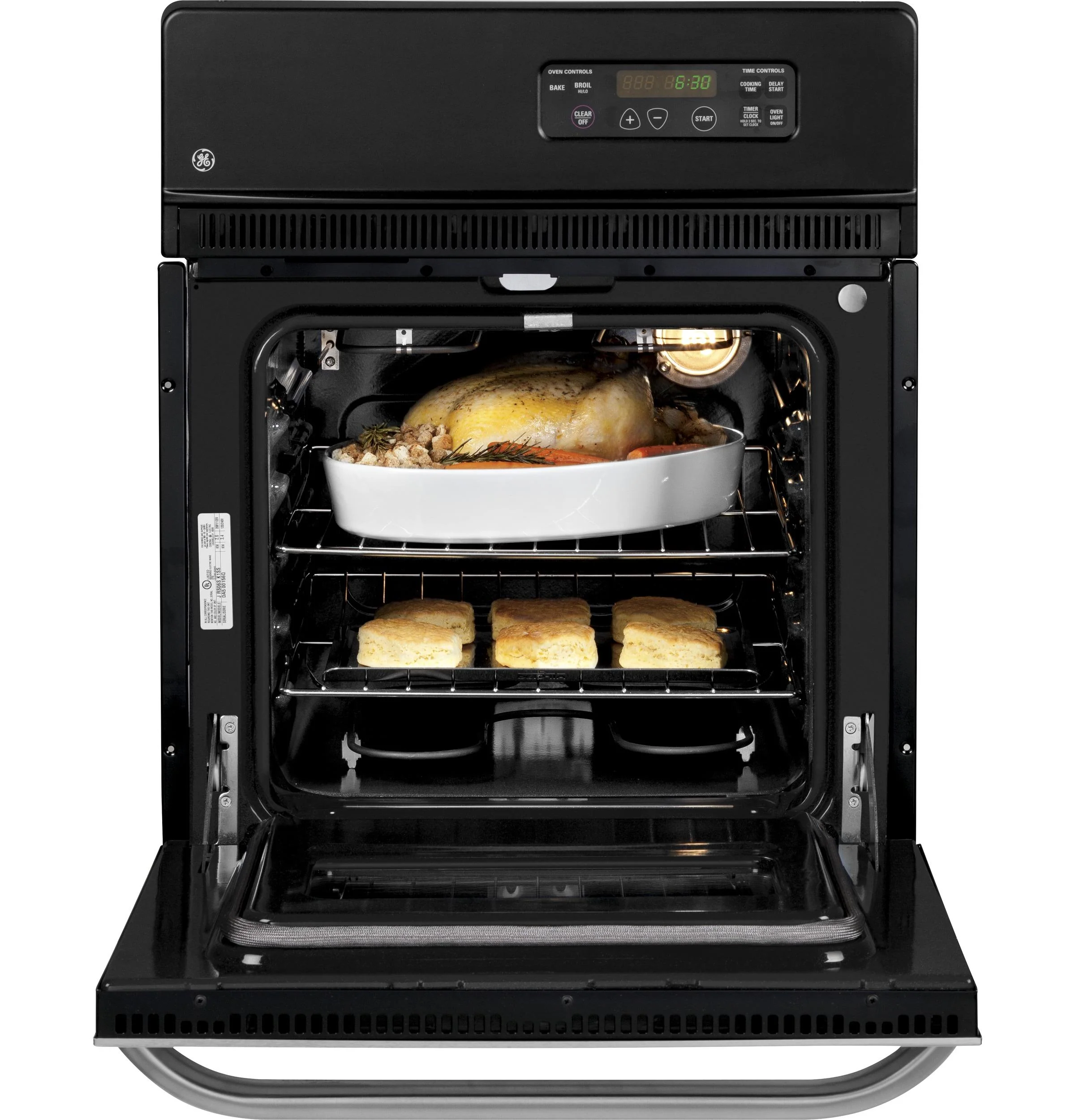 JRS06SKSS GE® 24" Electric Single Standard Clean Wall Oven - Image 3