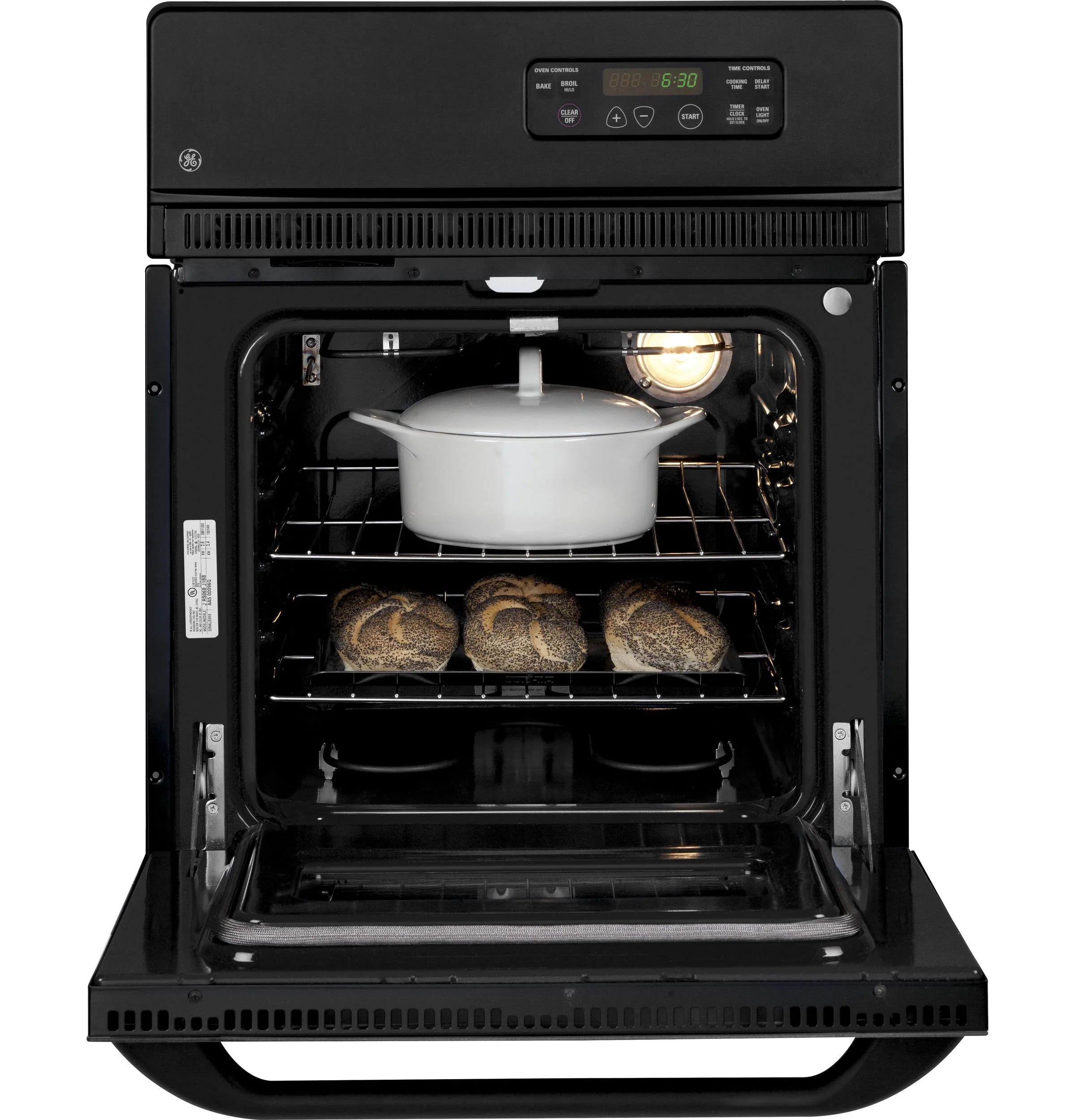 JRS06SKSS GE® 24" Electric Single Standard Clean Wall Oven - Image 4