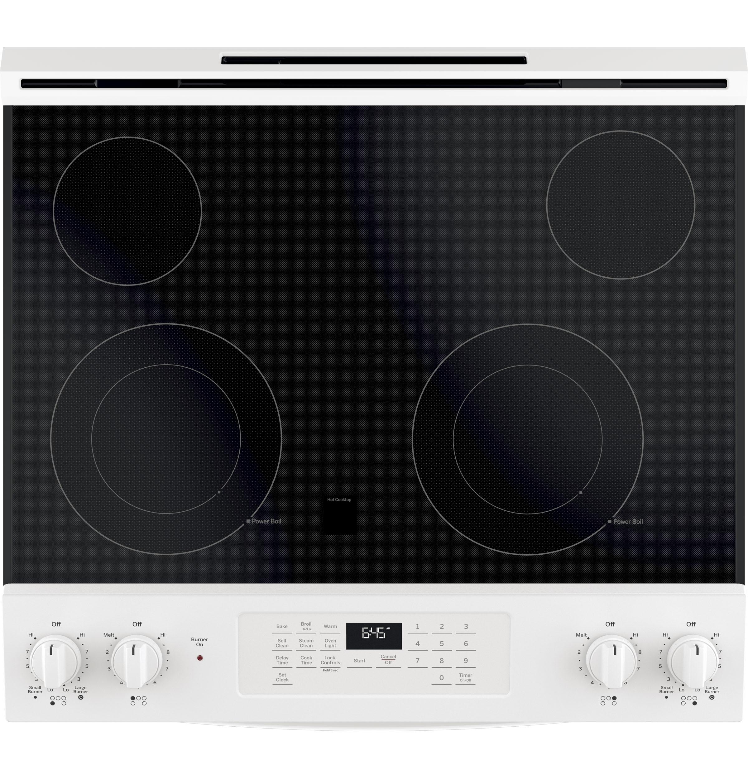 GE® 30" Slide-In Electric Range - Image 6