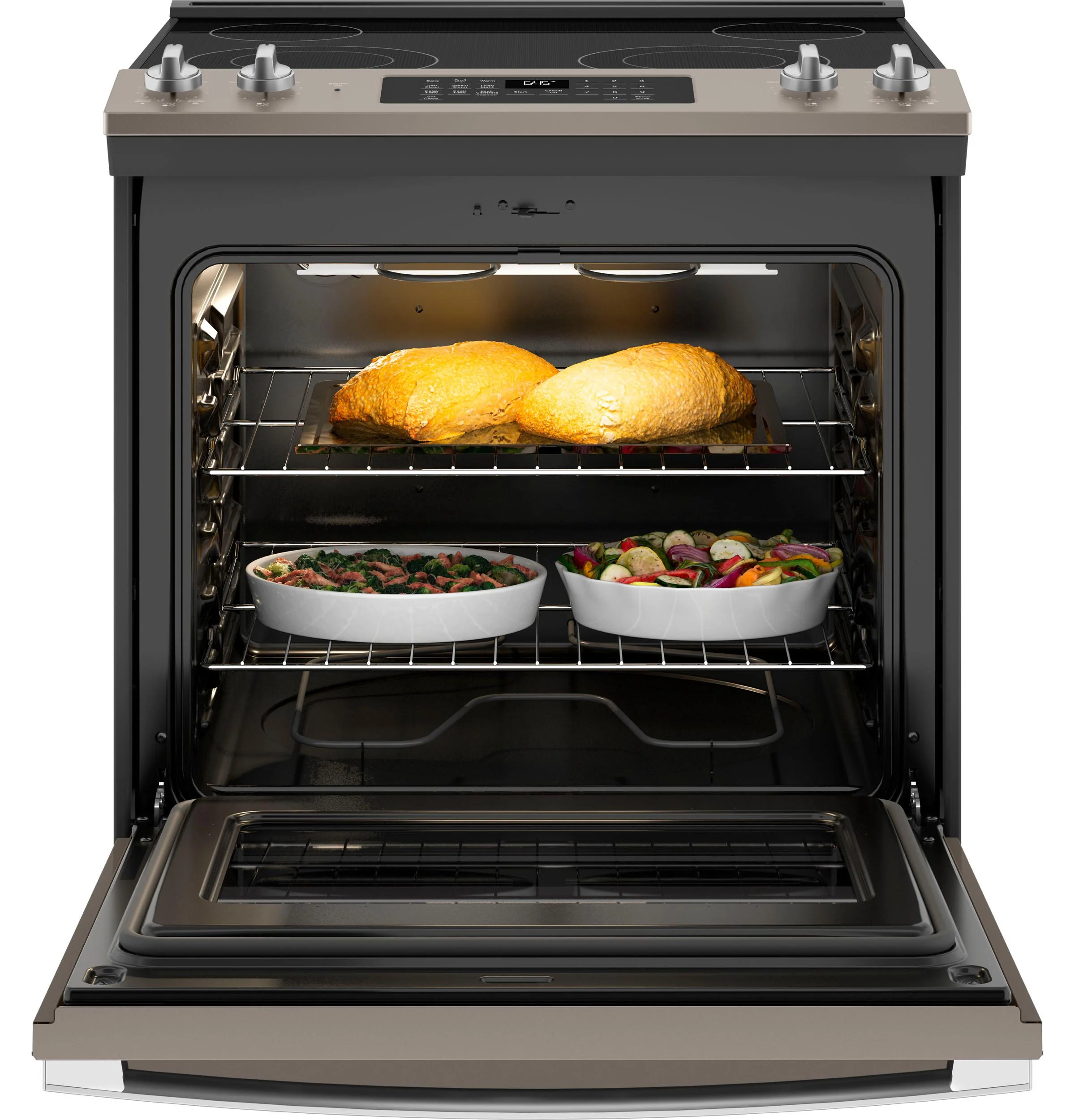 GE® 30" Slide-In Electric Range - Image 3