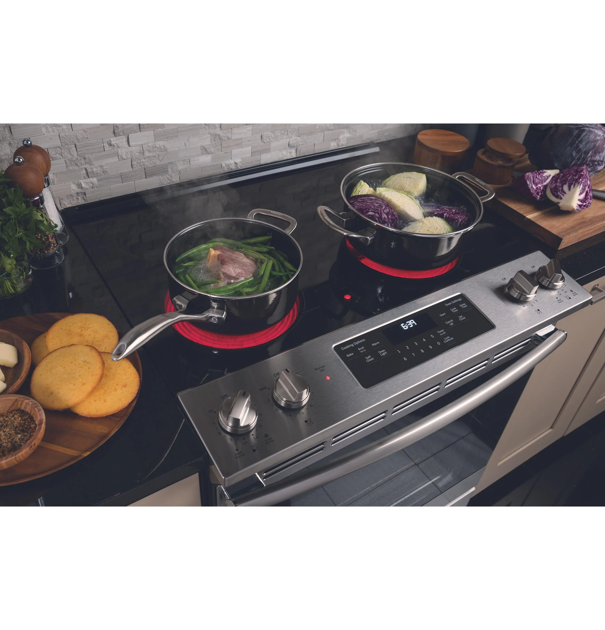 GE® 30" Slide-In Electric Range - Image 14