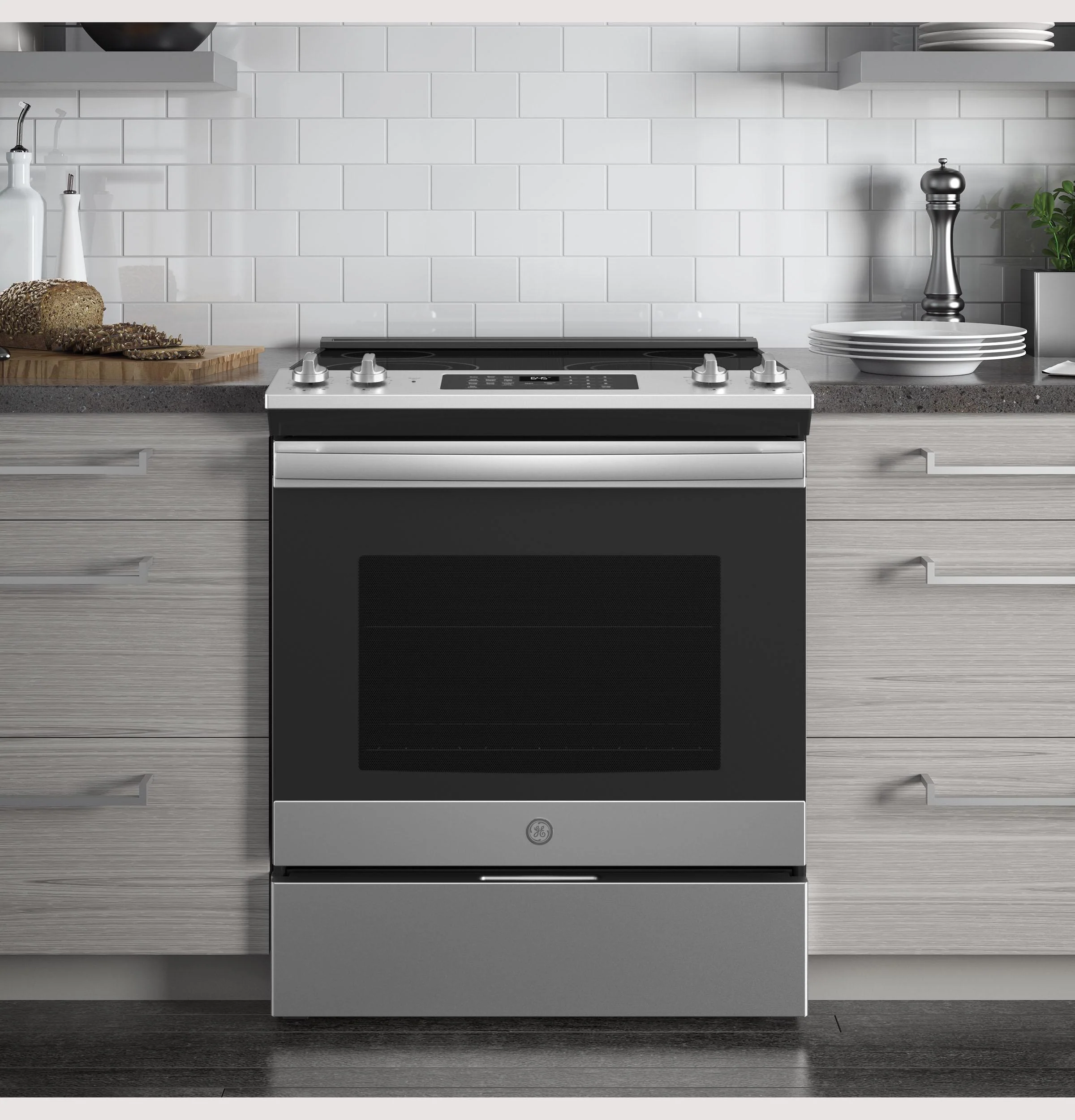 GE® 30" Slide-In Electric Range - Image 6