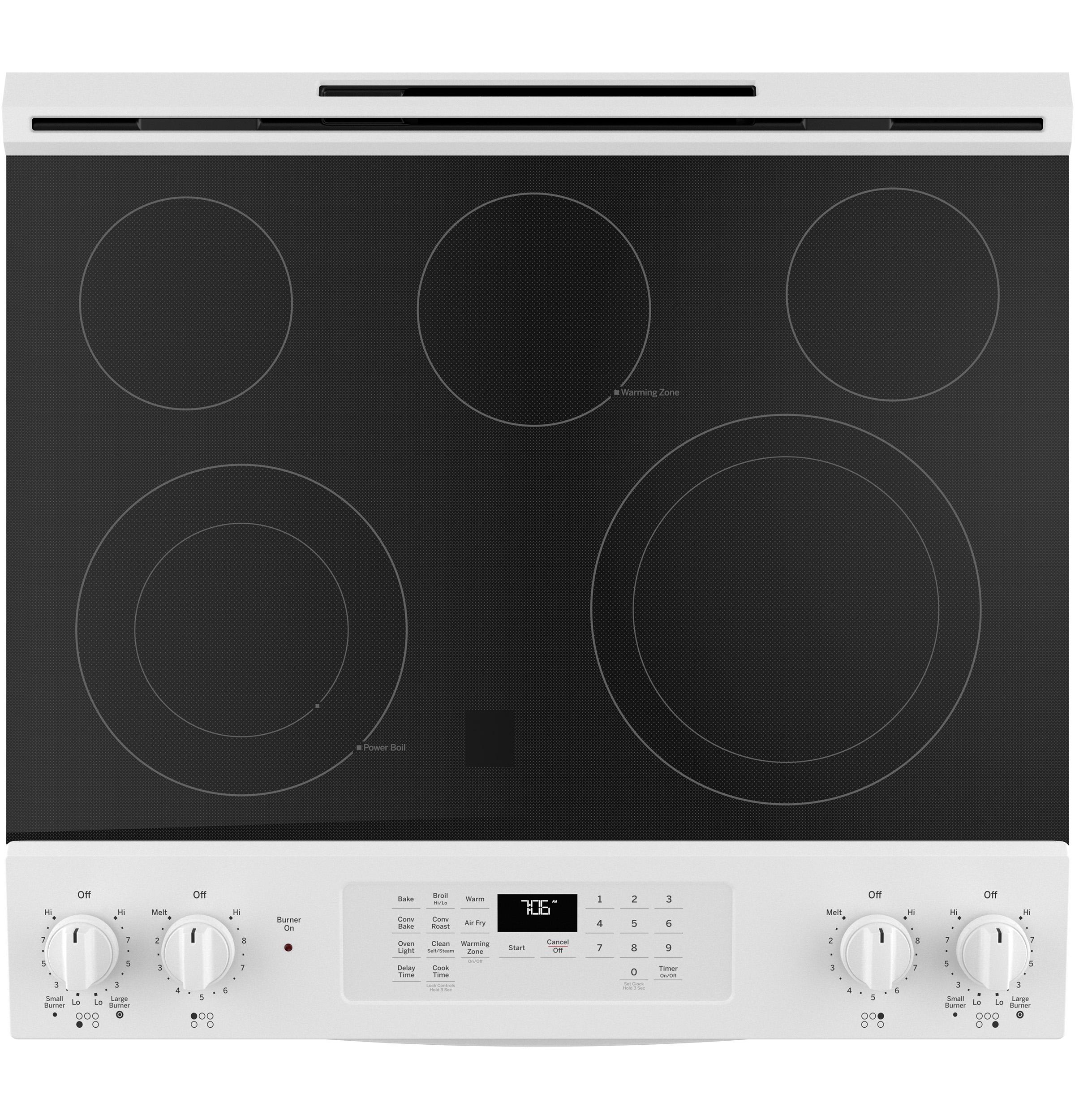 GE® 30" Slide-In Electric Convection Range with No Preheat Air Fry - Image 16