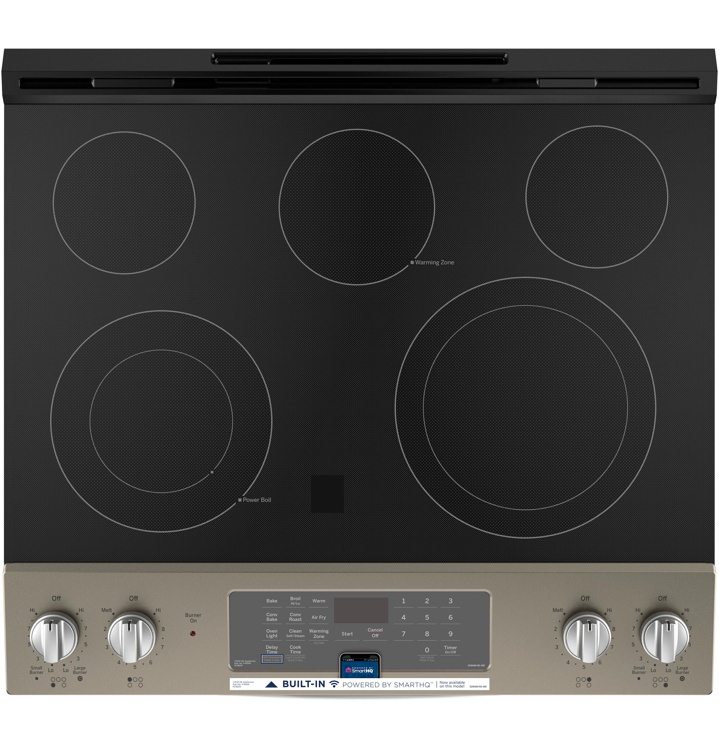 GE® 30" Slide-In Electric Convection Range with No Preheat Air Fry - Image 11