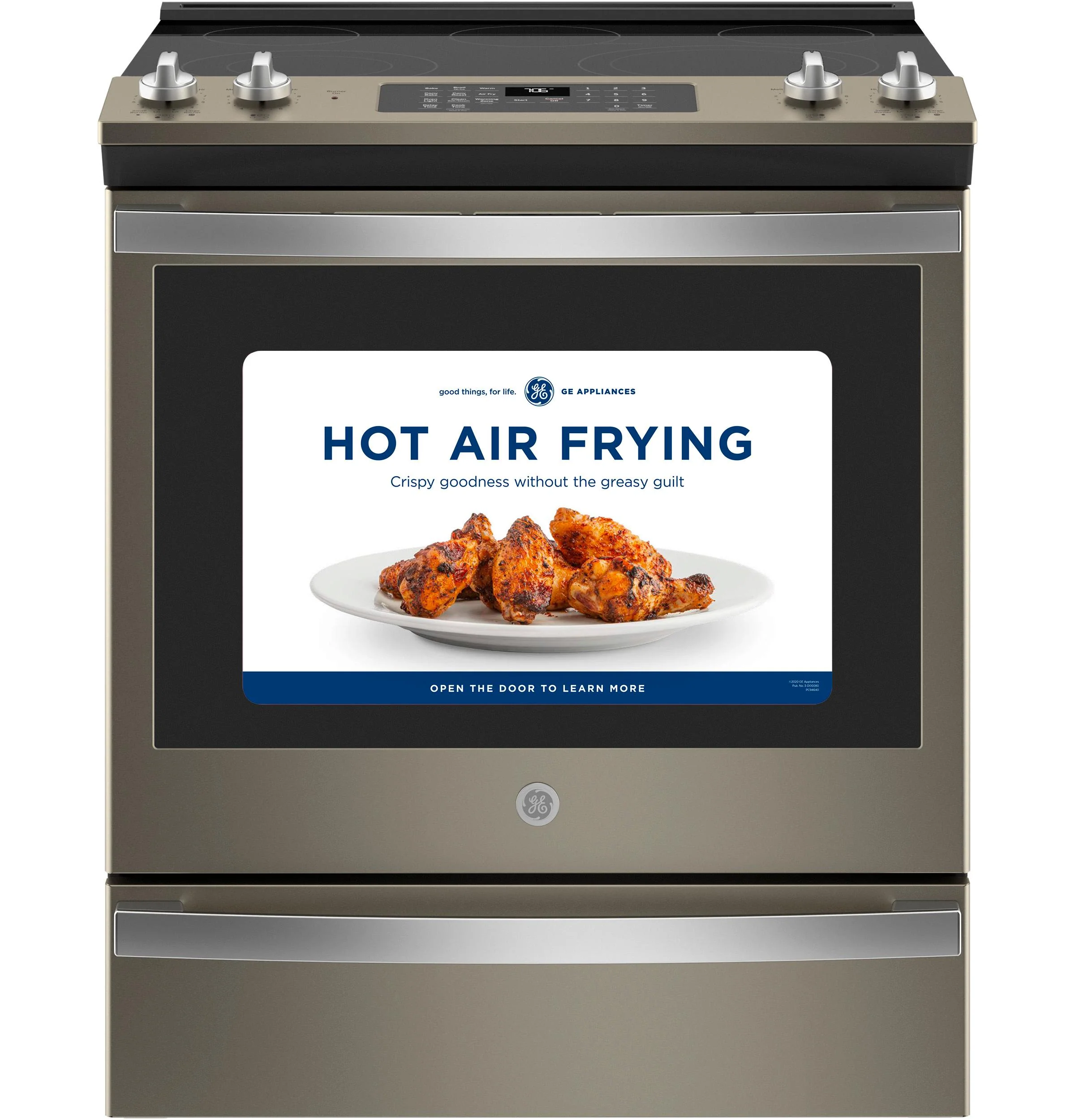 GE® 30" Slide-In Electric Convection Range with No Preheat Air Fry - Image 24