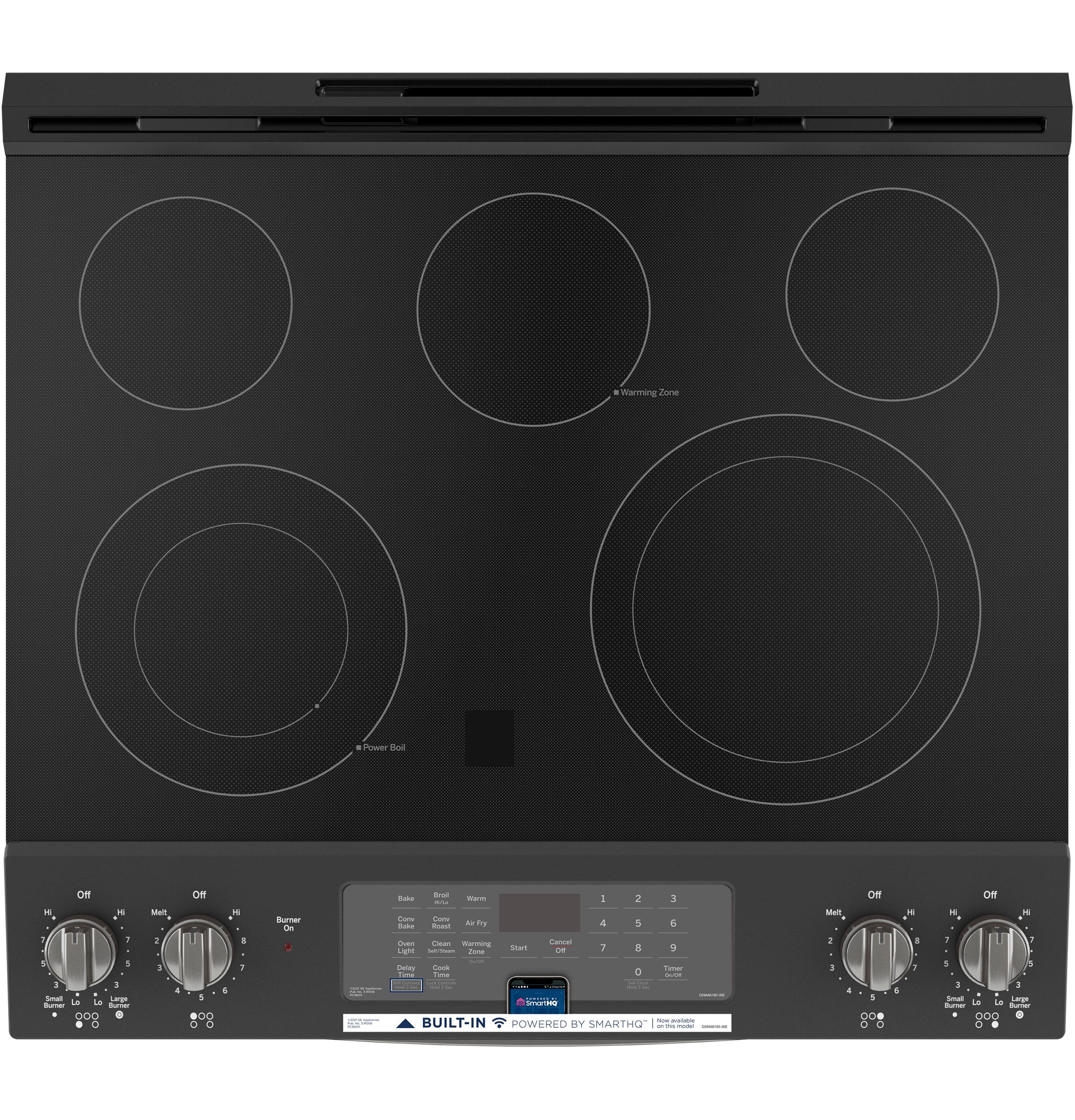 GE® 30" Slide-In Electric Convection Range with No Preheat Air Fry - Image 11