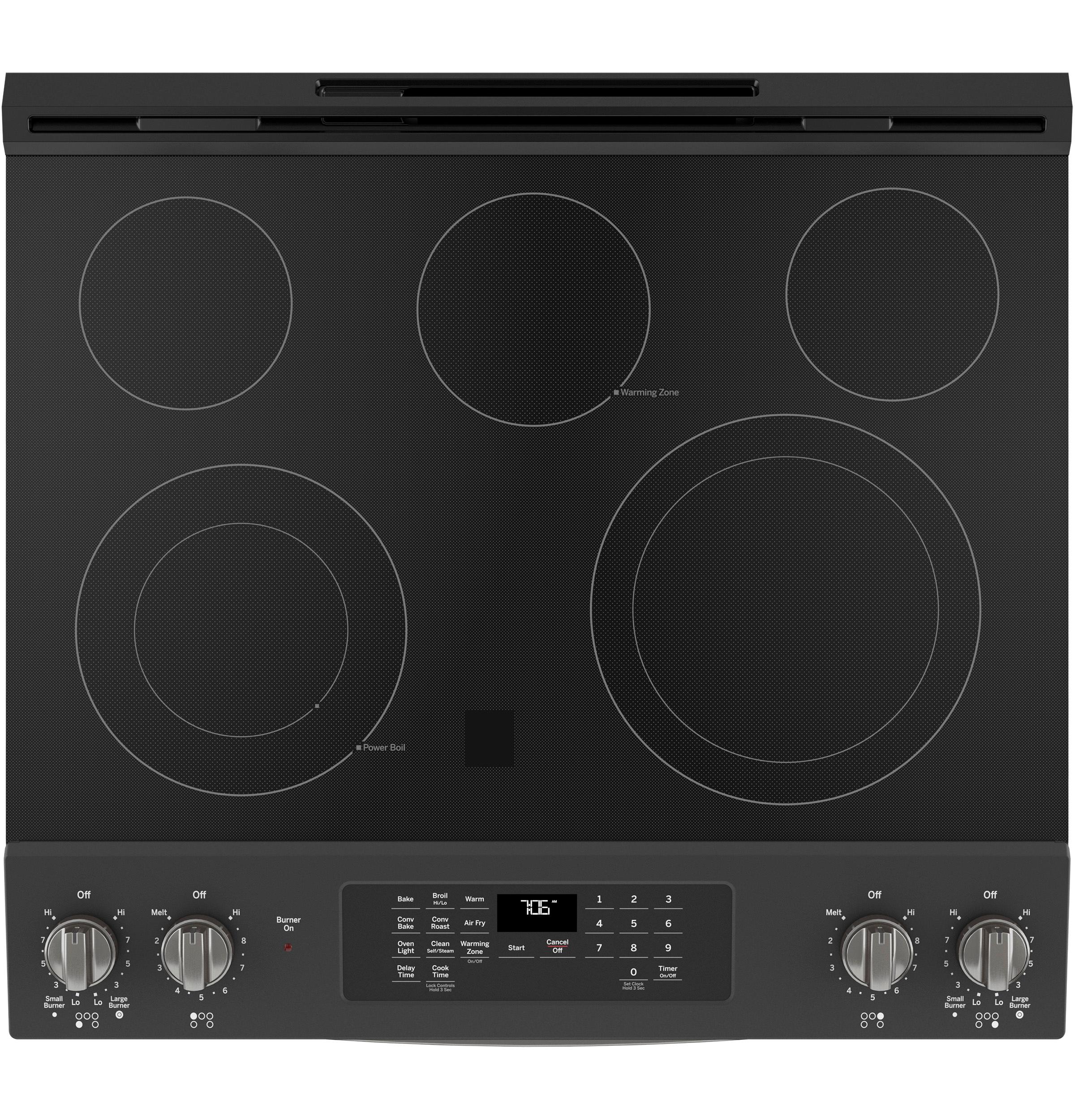 GE® 30" Slide-In Electric Convection Range with No Preheat Air Fry - Image 18