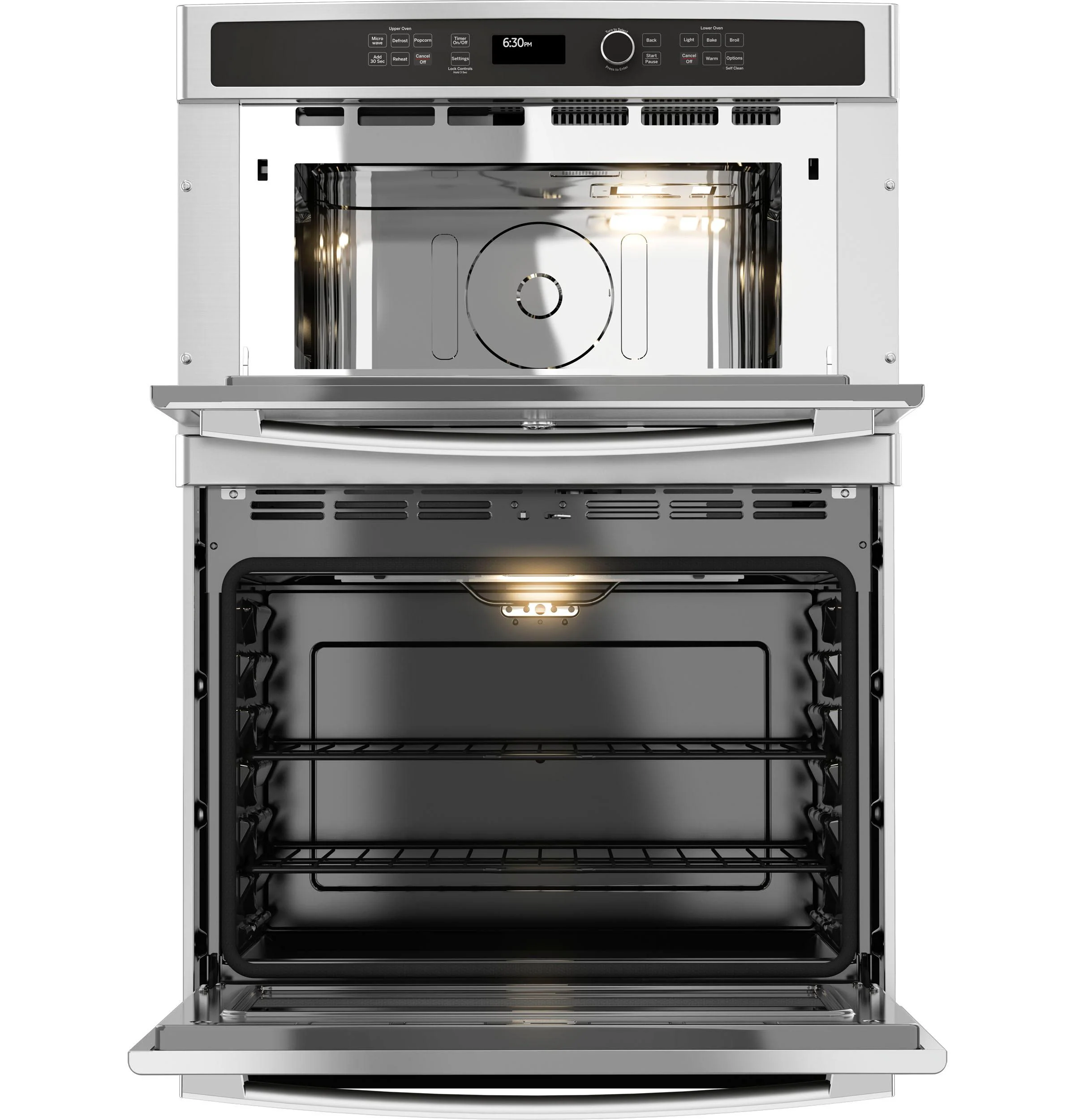 JT3800SHSS GE® 30" Combination Double Wall Oven - Image 4