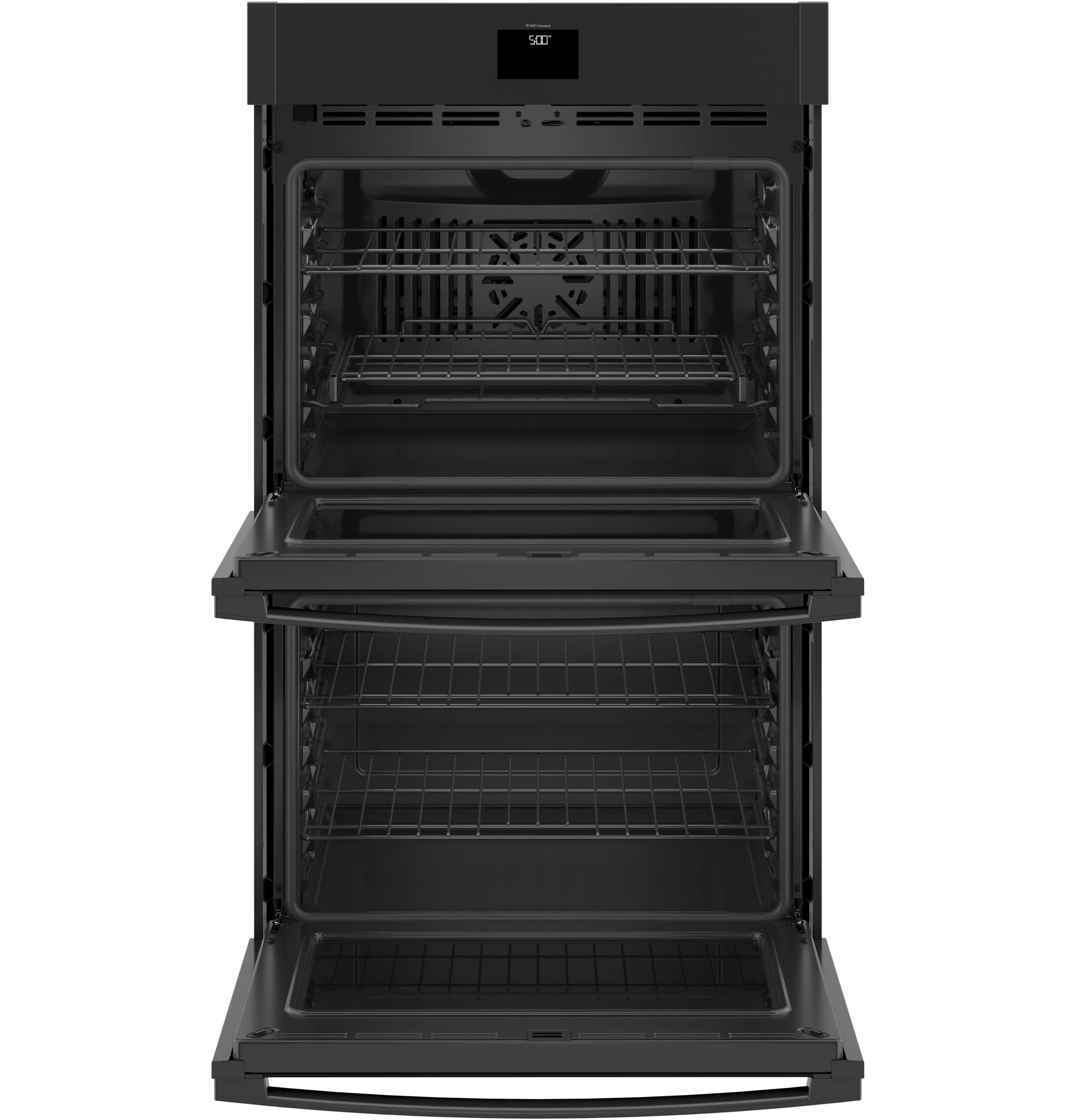 GE® 30" Smart Built-In Self-Clean Convection Double Wall Oven with Never Scrub Racks - Image 2