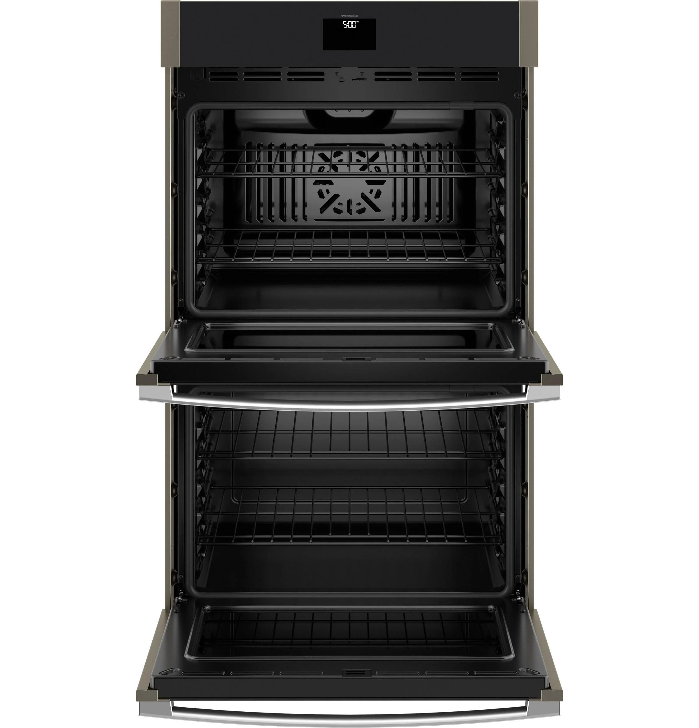 JTD5000EVES GE® 30" Smart Built-In Self-Clean Convection Double Wall Oven with No Preheat Air Fry - Image 2