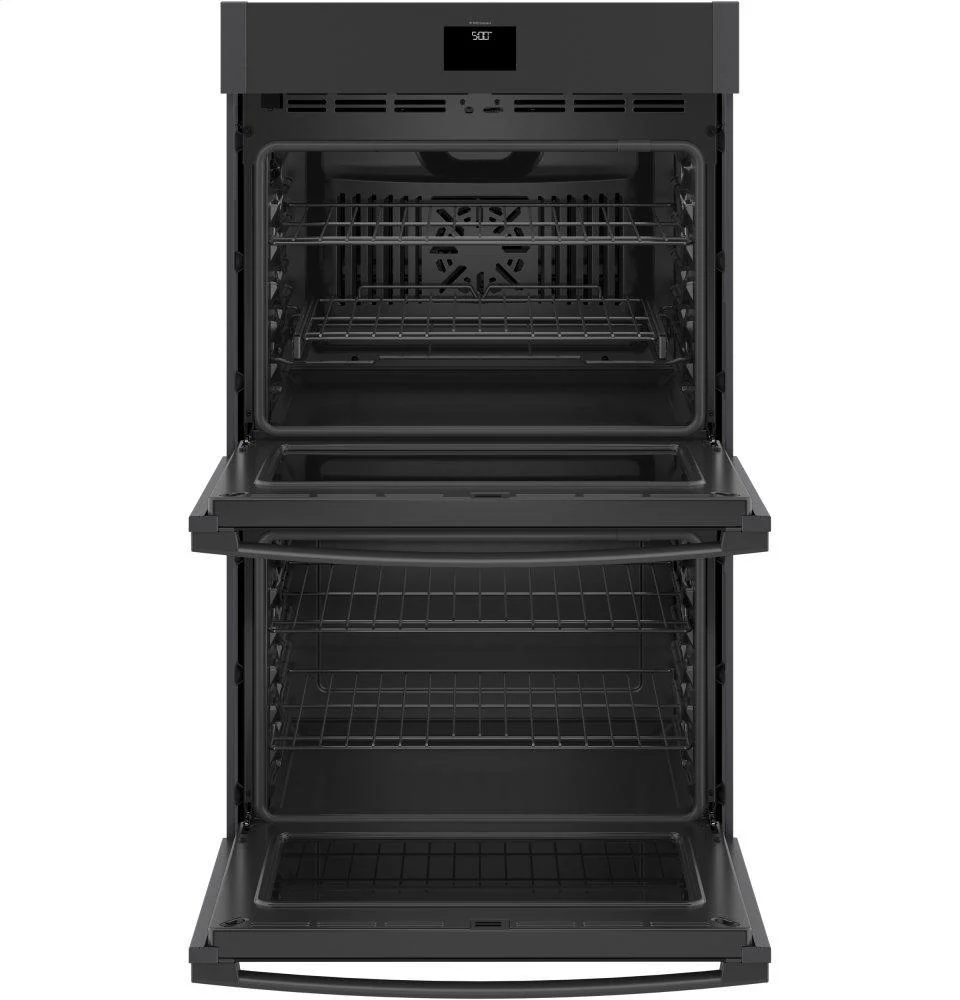 GE® 30" Smart Built-In Self-Clean Convection Double Wall Oven with Never Scrub Racks - Image 2