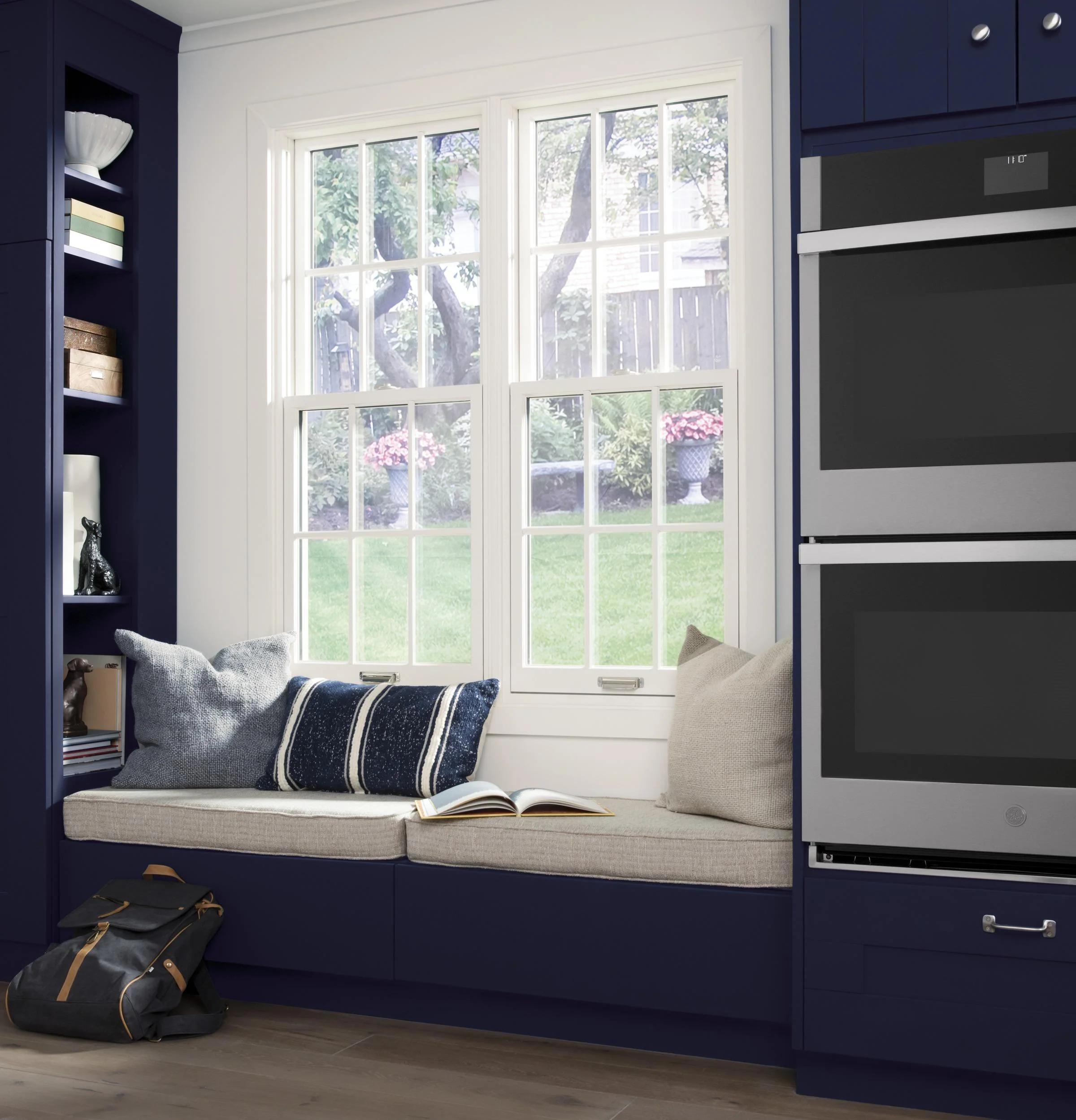 GE® 30" Smart Built-In Self-Clean Convection Double Wall Oven with Never Scrub Racks - Image 11