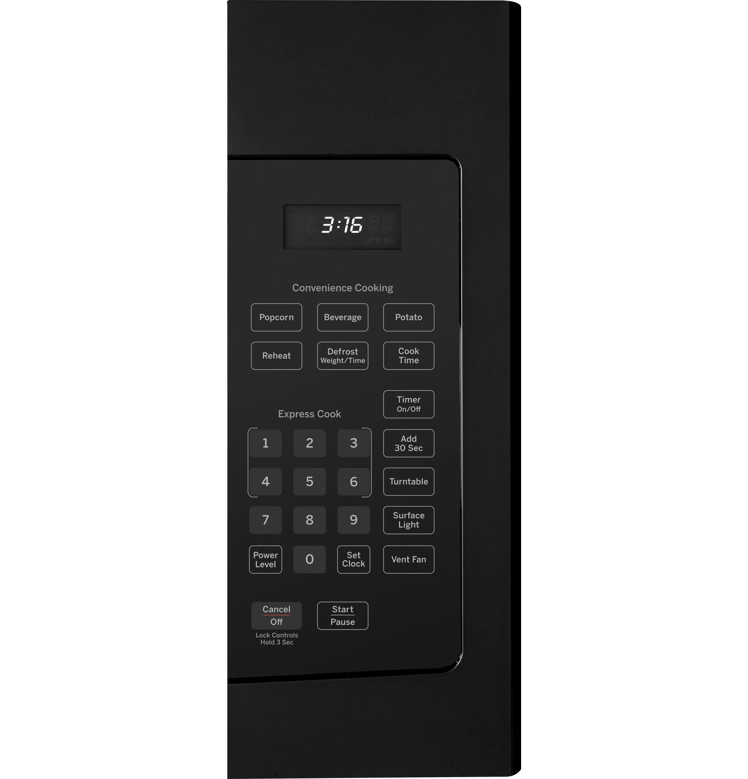 JVM3160DFBB GE® 1.6 Cu. Ft. Over-the-Range Microwave Oven - Image 2