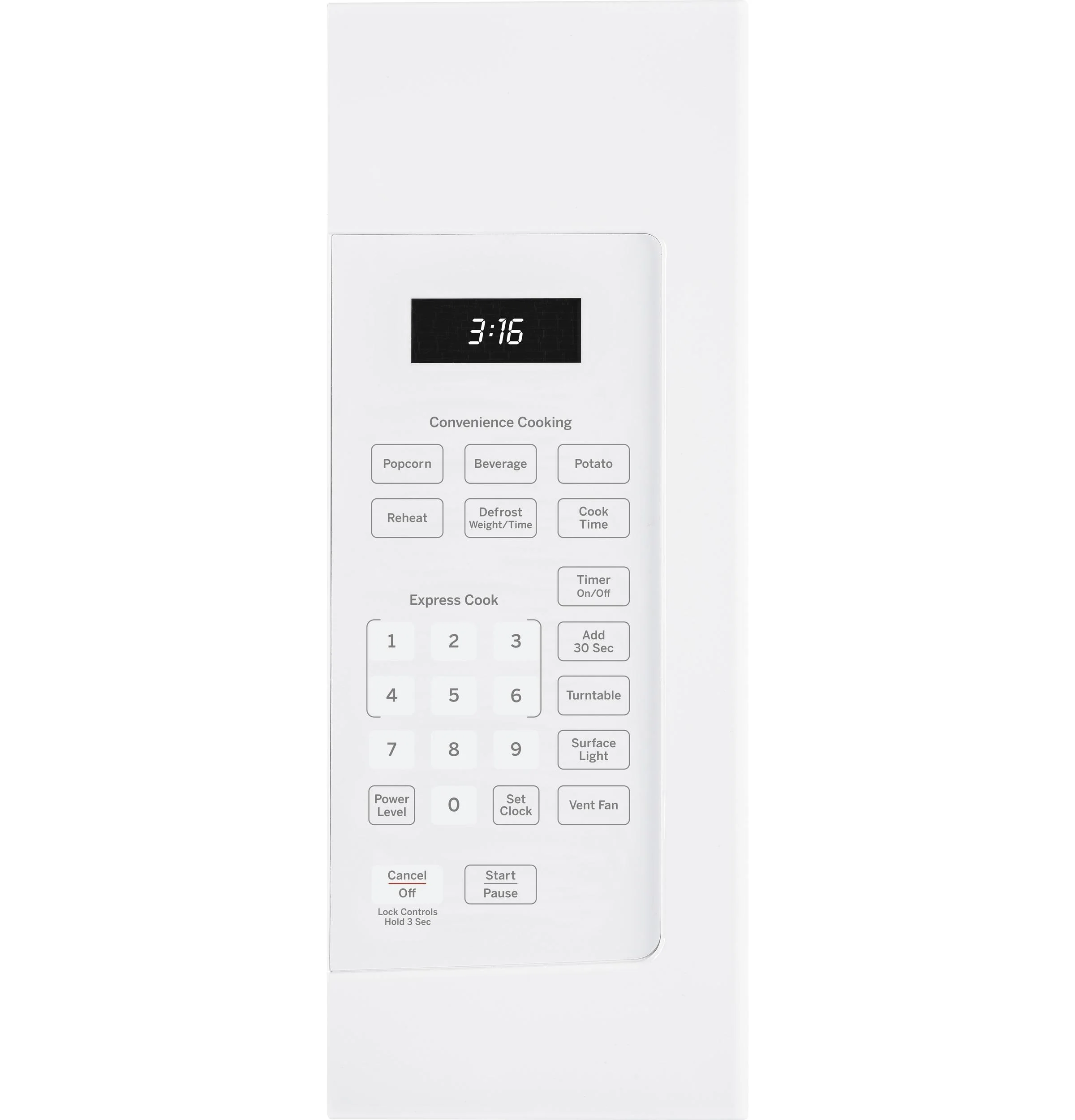 JVM3160DFWW GE® 1.6 Cu. Ft. Over-the-Range Microwave Oven - Image 2