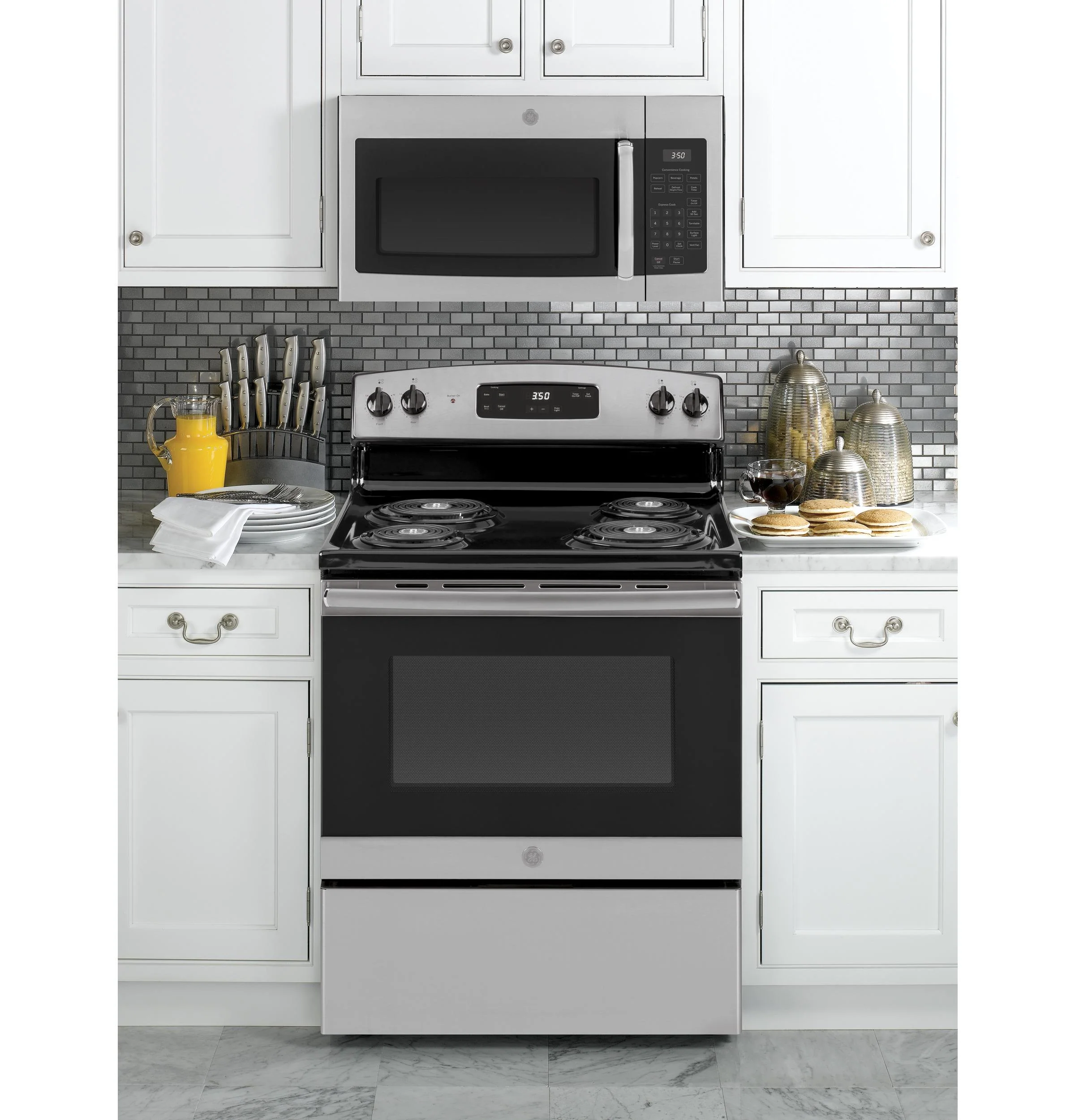 JVM3160RFSS GE® 1.6 Cu. Ft. Over-the-Range Microwave Oven - Image 3