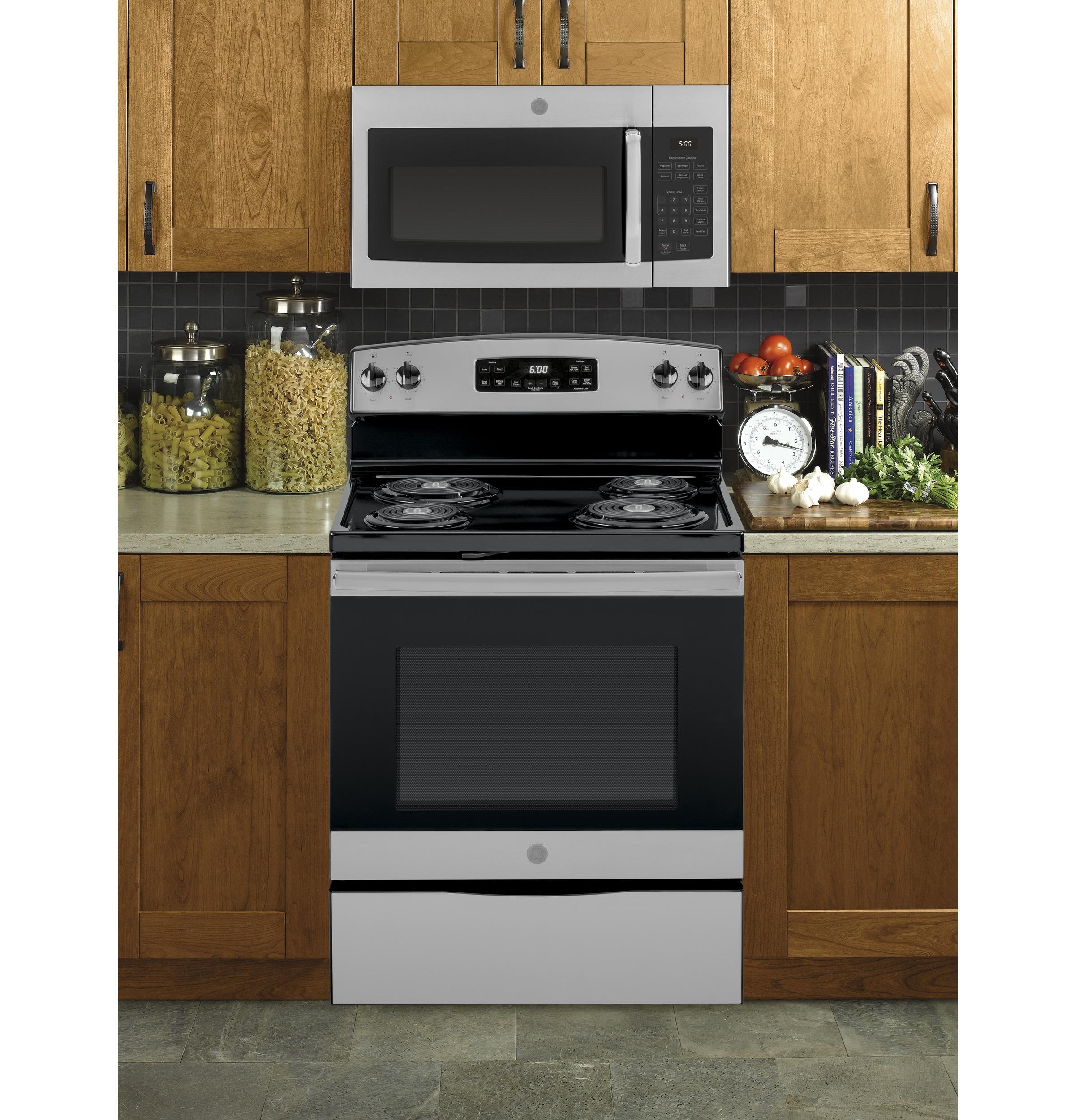 JVM3160RTSS GE® 1.6 Cu. Ft. Over-the-Range Microwave Oven - Image 4