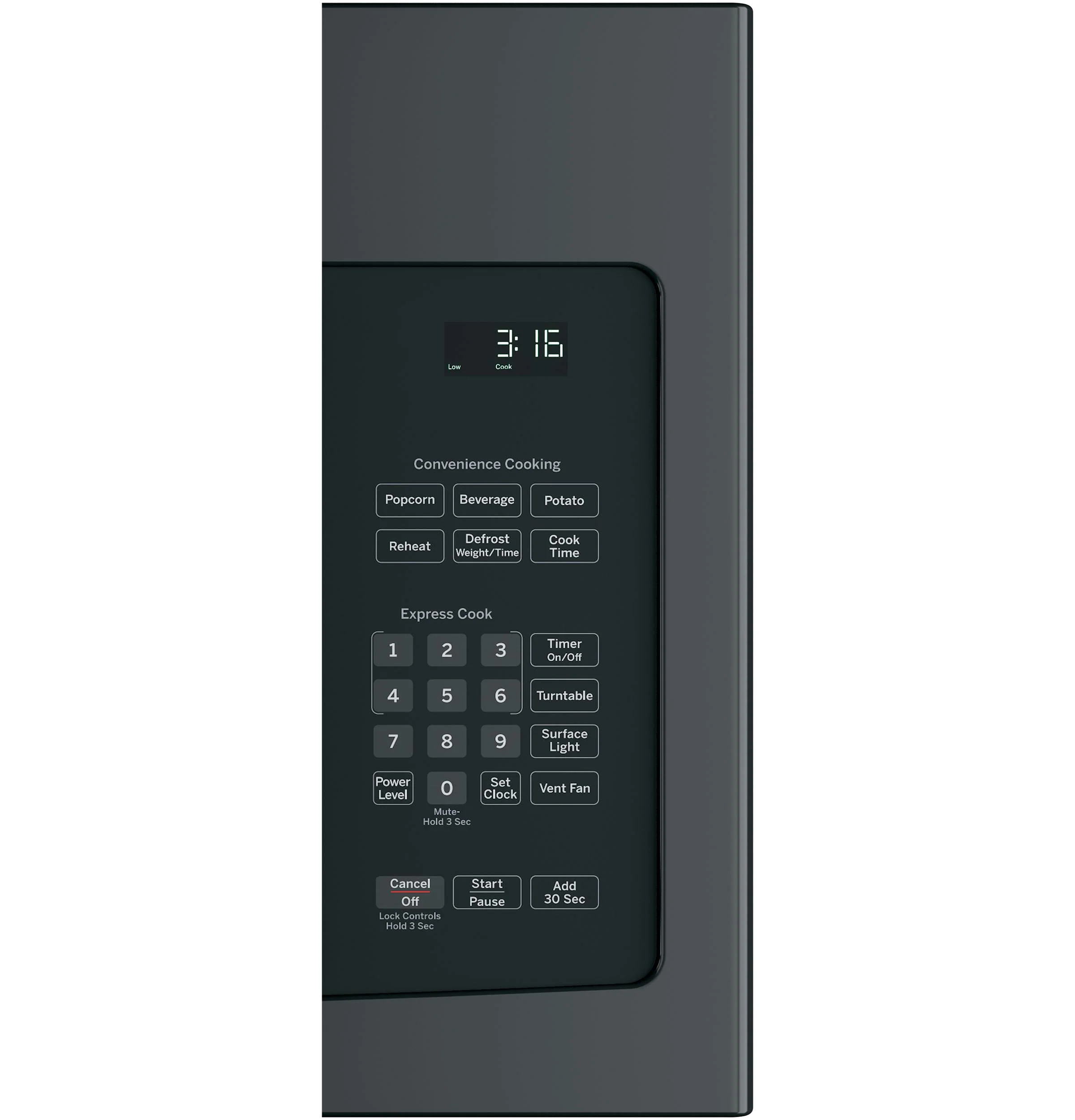 JVM3162DJBB GE® 1.6 Cu. Ft. Over-the-Range Microwave Oven - Image 2