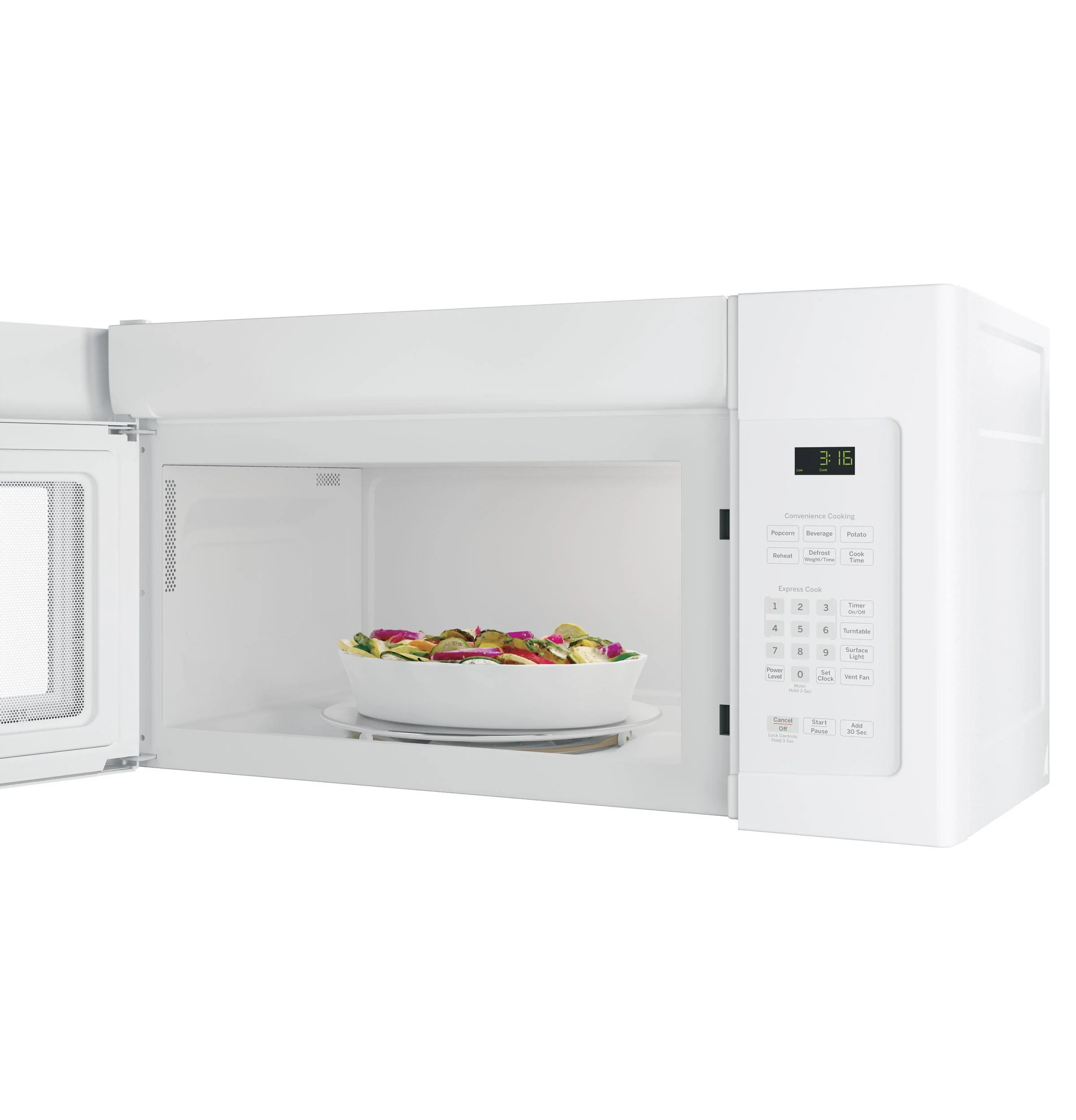 JVM3162DJWW GE® 1.6 Cu. Ft. Over-the-Range Microwave Oven - Image 4