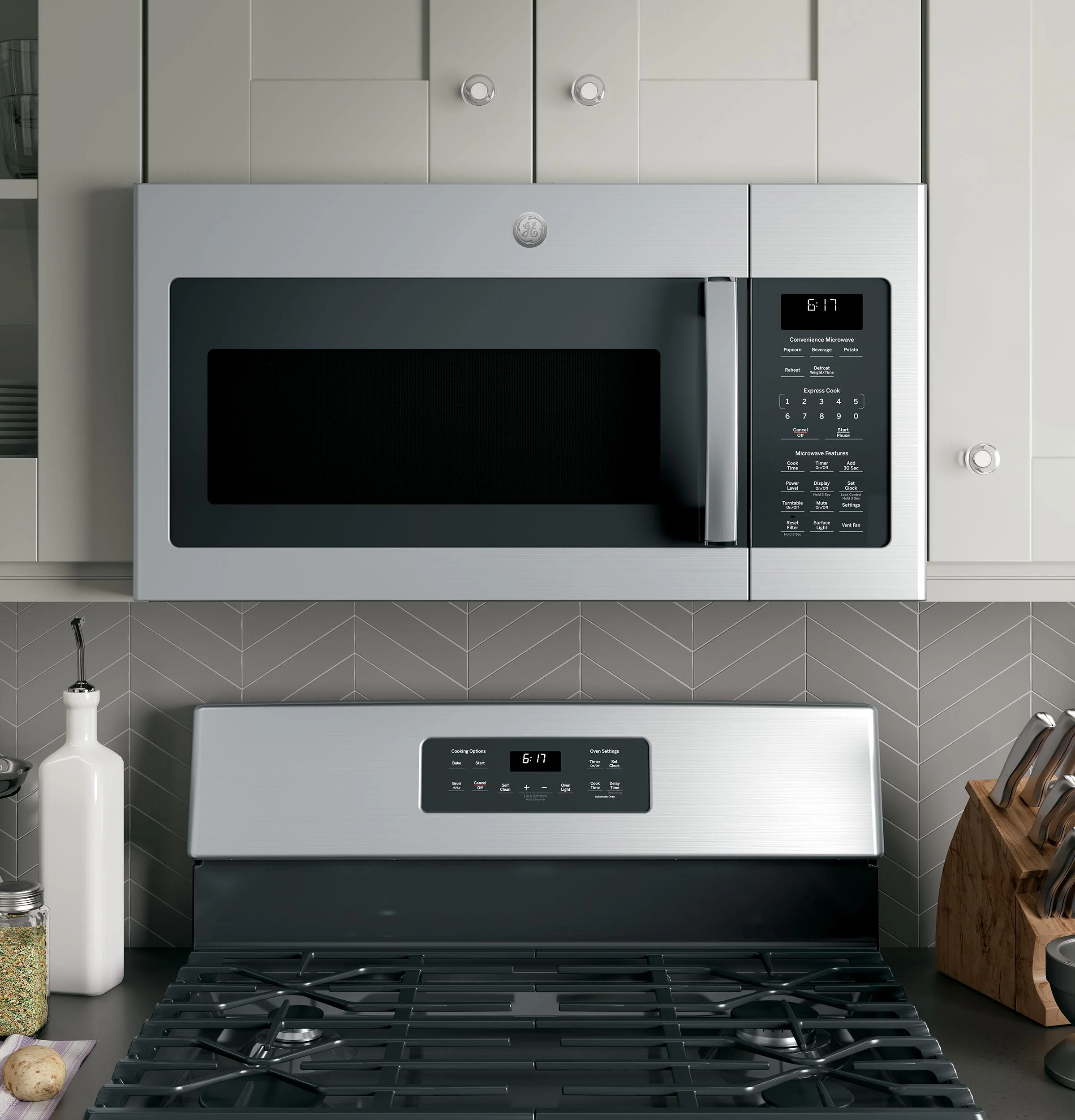 JVM6172SKSS GE® 1.7 Cu. Ft. Over-the-Range Microwave Oven - Image 9
