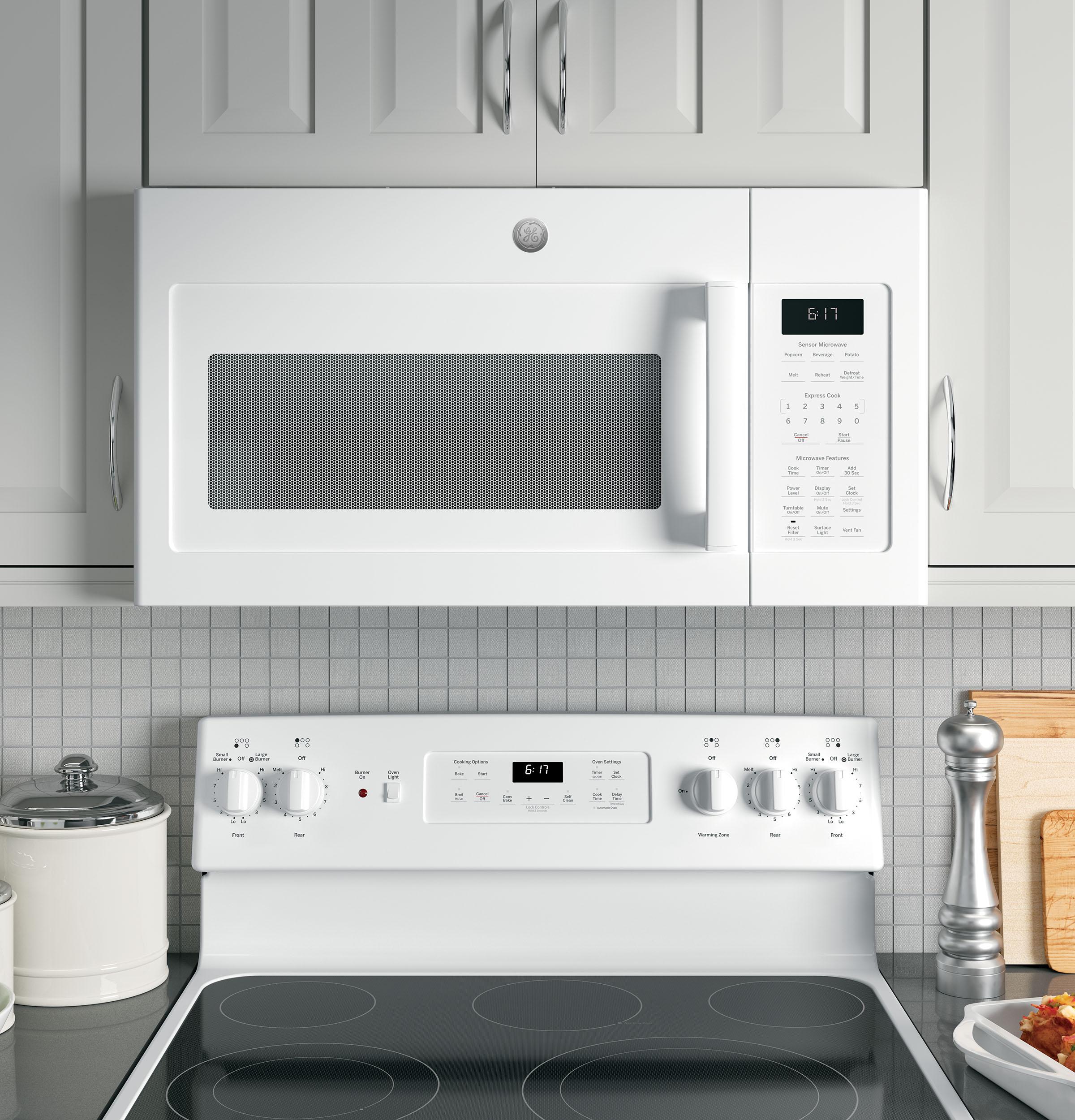 JVM6175DKWW GE® 1.7 Cu. Ft. Over-the-Range Sensor Microwave Oven - Image 7