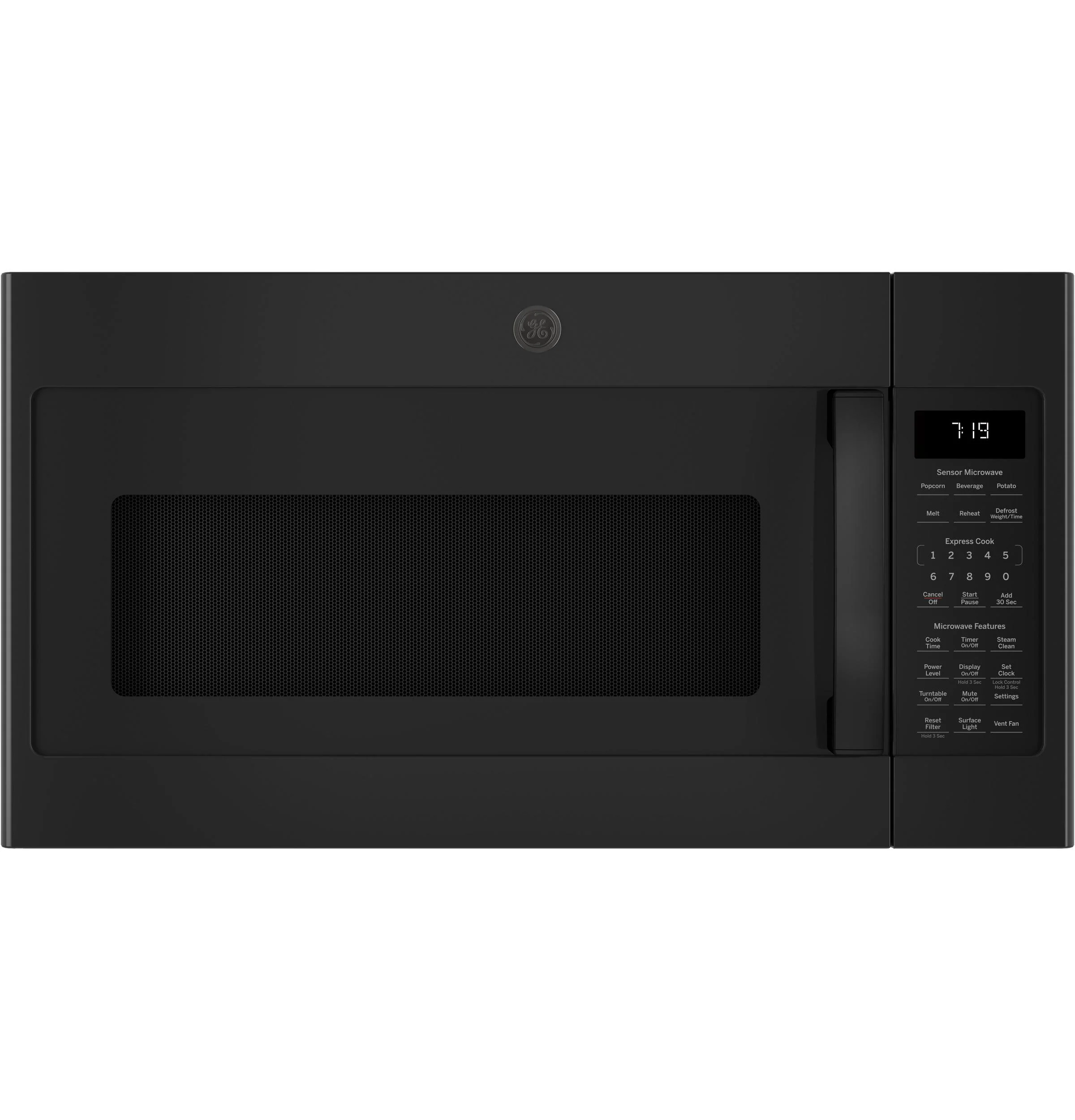 JVM7195DKBB GE® 1.9 Cu. Ft. Over-the-Range Sensor Microwave Oven - Image 8