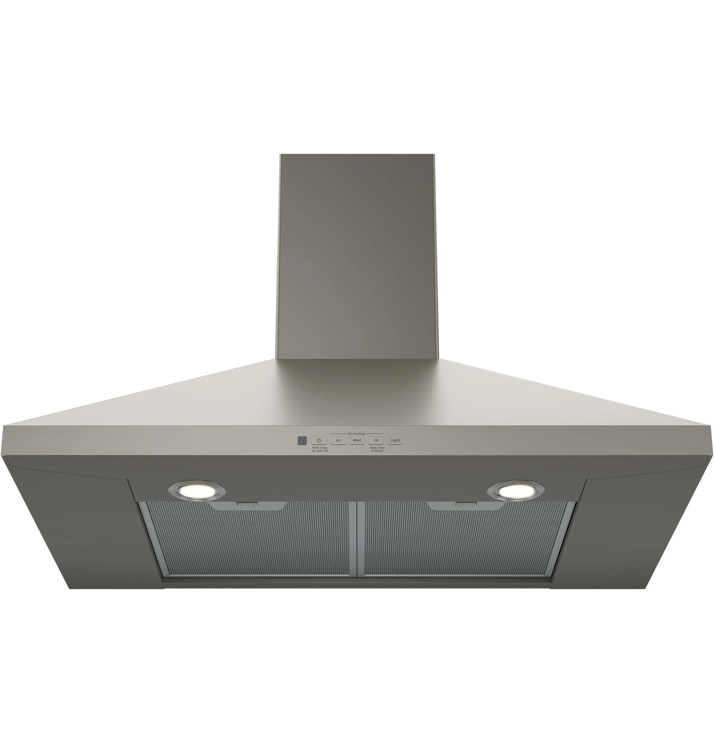 JVW5301EJES GE® 30" Wall-Mount Pyramid Chimney Hood - Image 3
