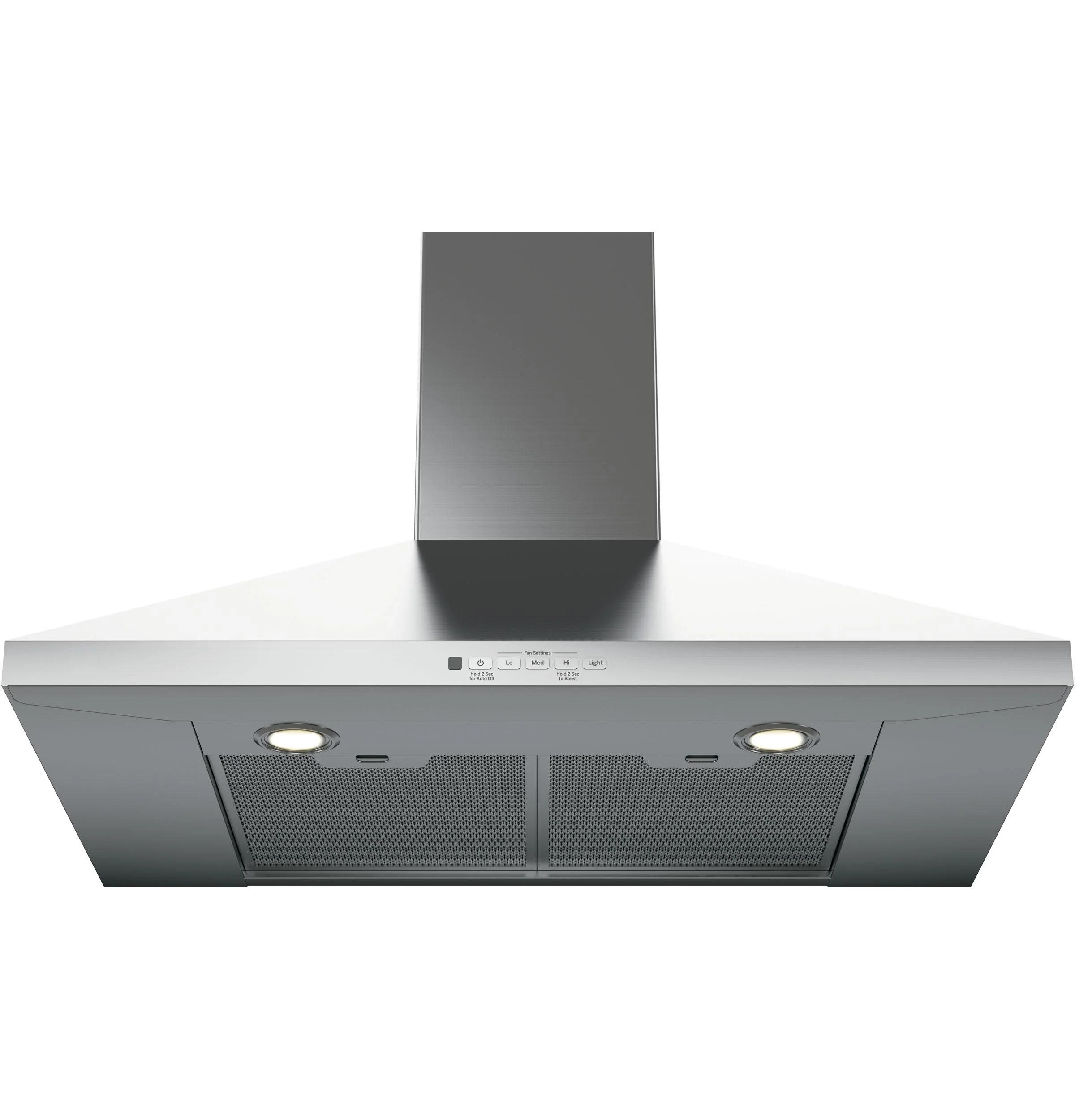 JVW5301SJSS GE® 30" Wall-Mount Pyramid Chimney Hood - Image 3
