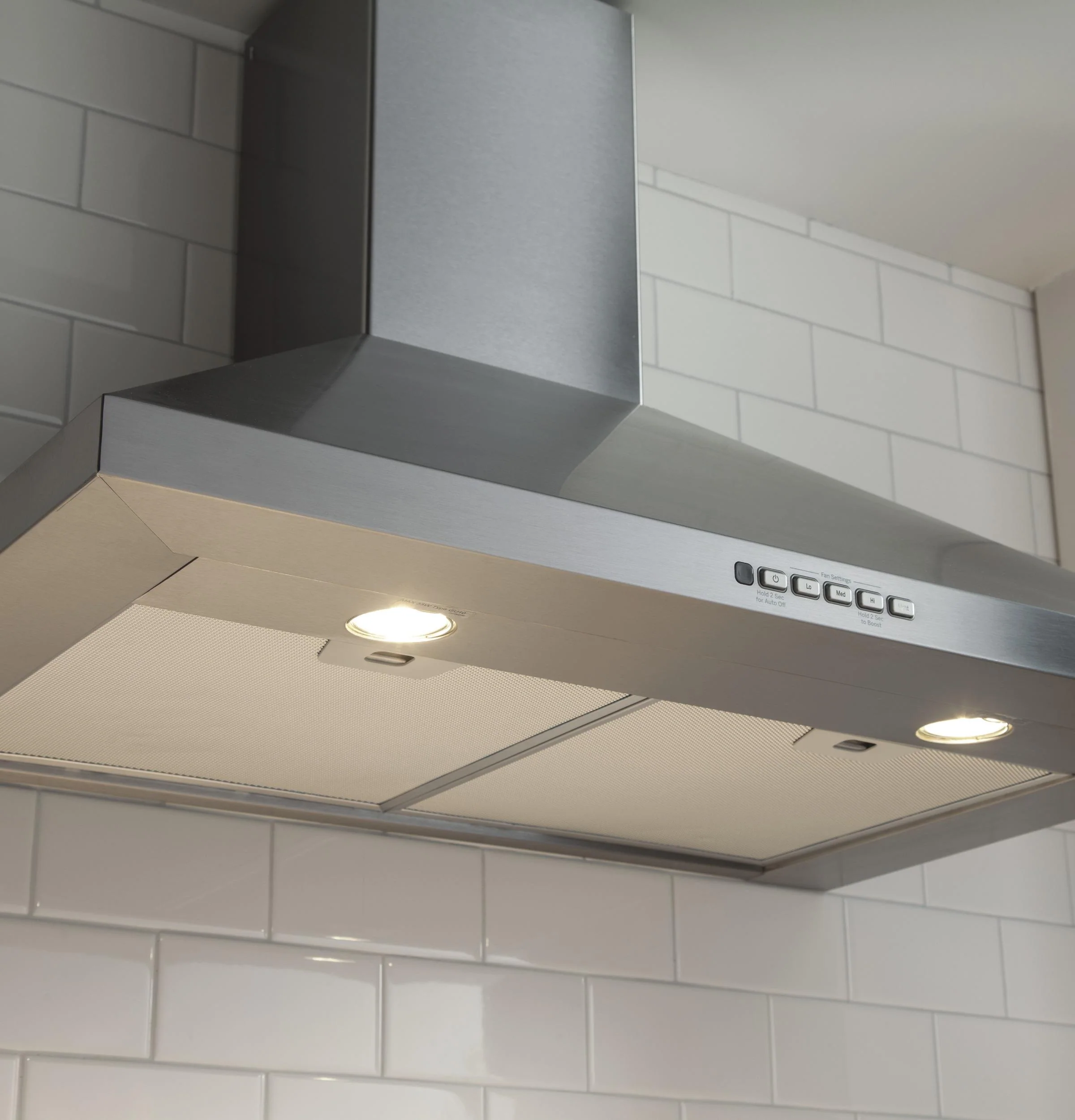 JVW5301SJSS GE® 30" Wall-Mount Pyramid Chimney Hood - Image 7