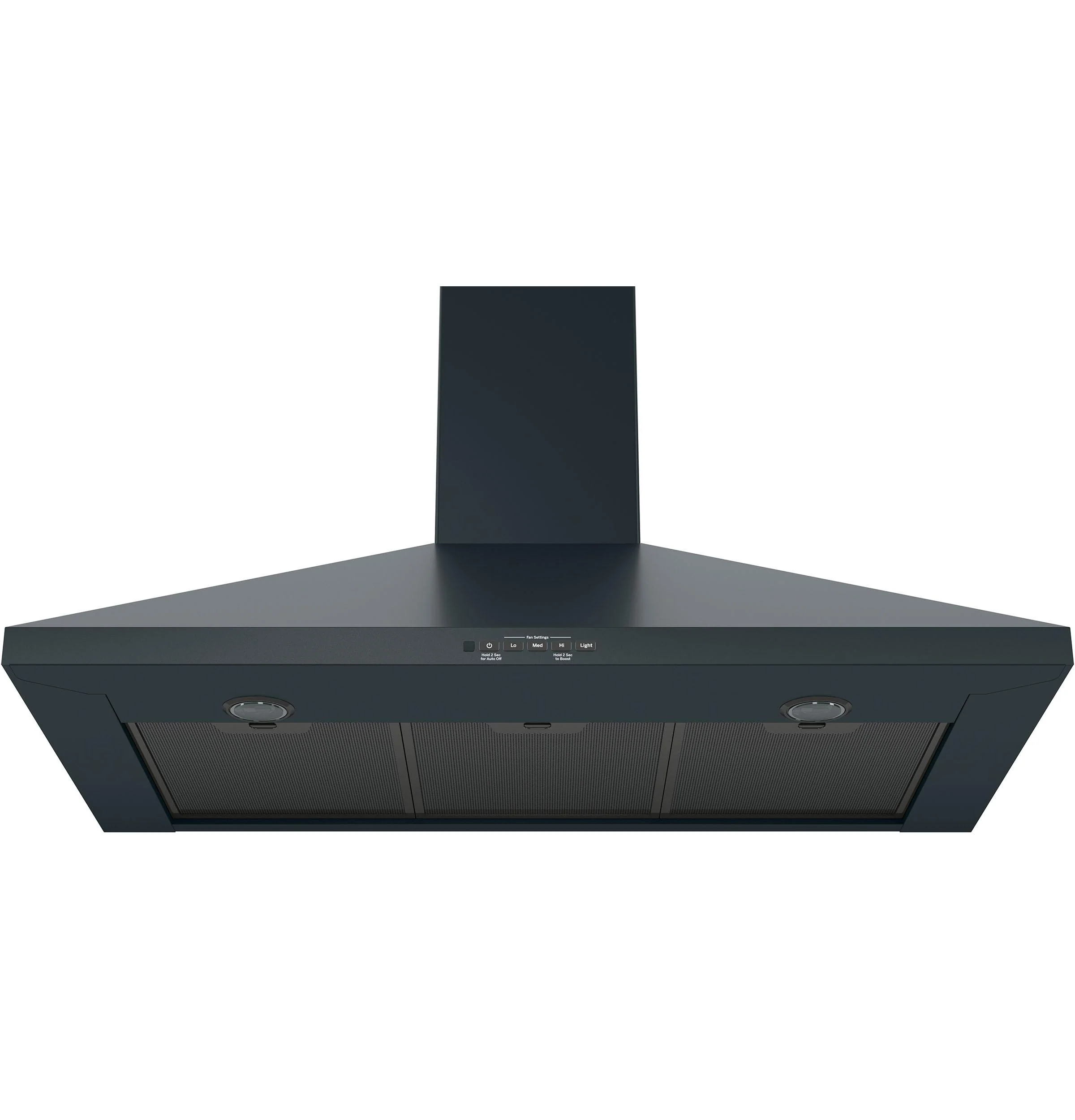 JVW5361FJDS GE® 36" Wall-Mount Pyramid Chimney Hood - Image 2