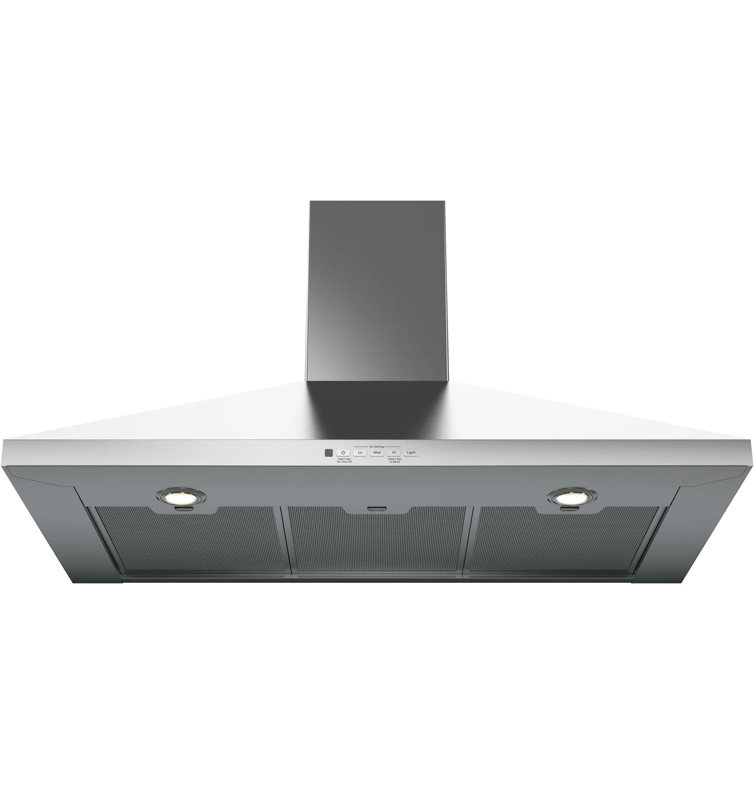 JVW5361SJSS GE® 36" Wall-Mount Pyramid Chimney Hood - Image 3