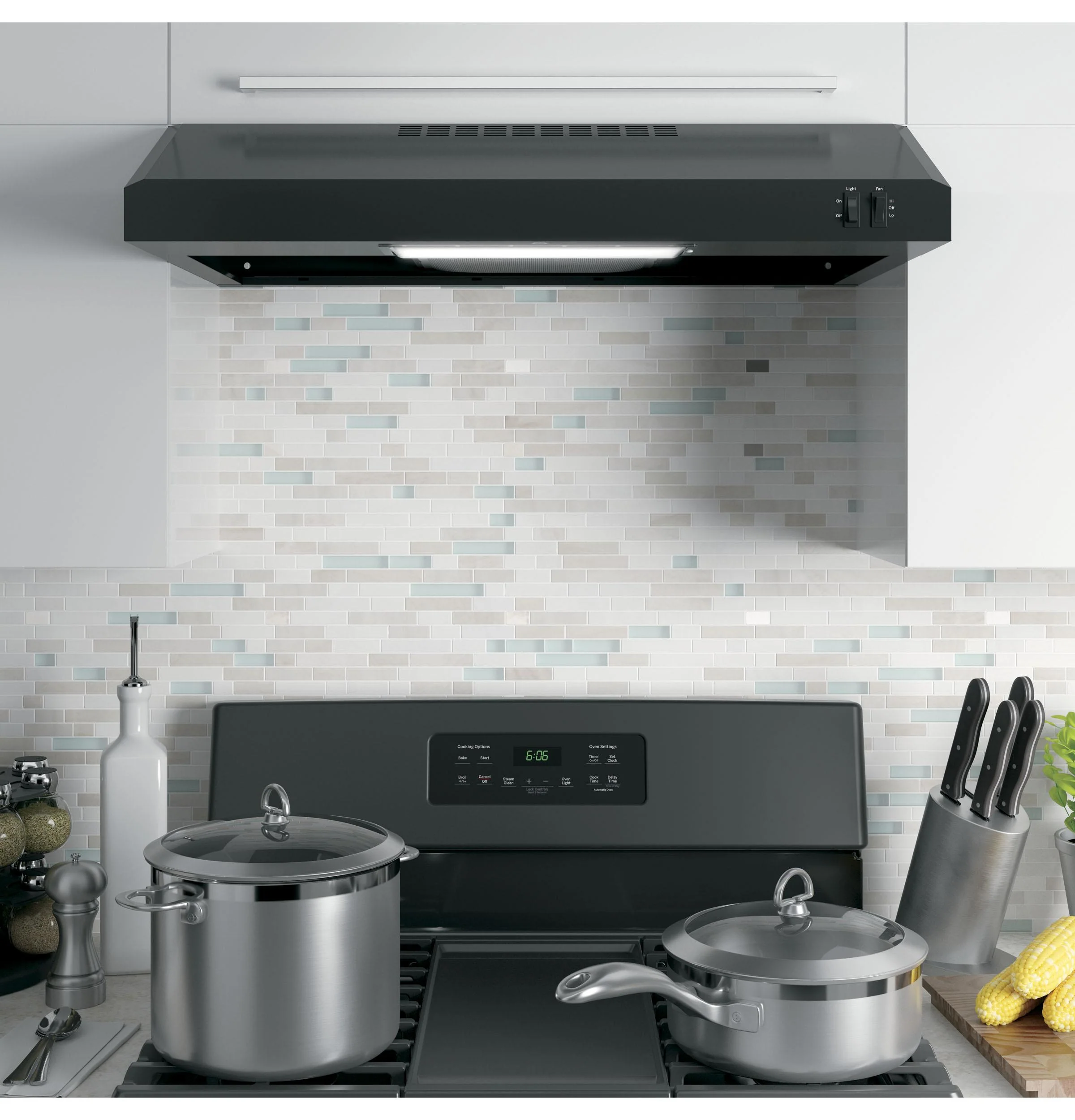 JVX3300DJBB GE® 30" Under The Cabinet Hood - Image 5
