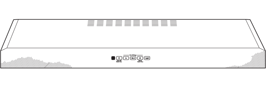 JVX5300BJTS GE® 30" Under The Cabinet Hood - Image 8