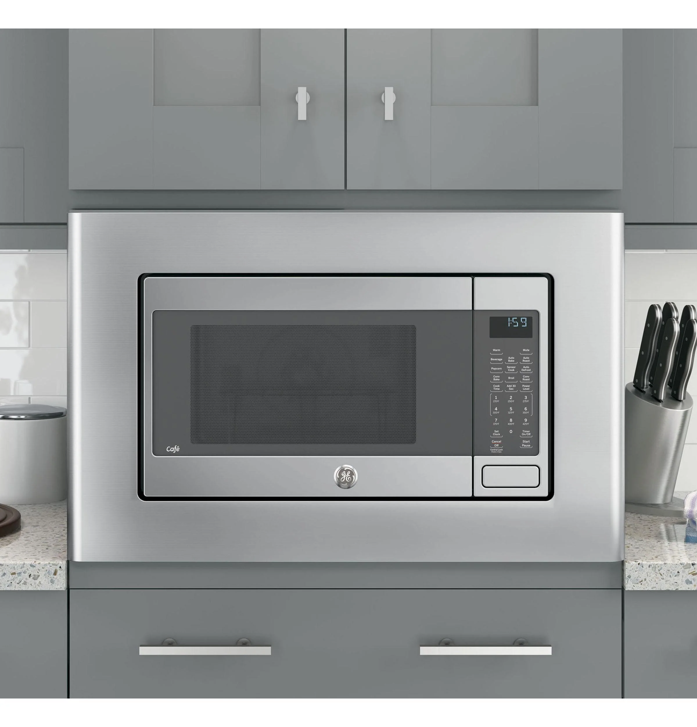 Ge Appliances JX9152SJSS Optional 27" Built-In Trim Kit - Image 2