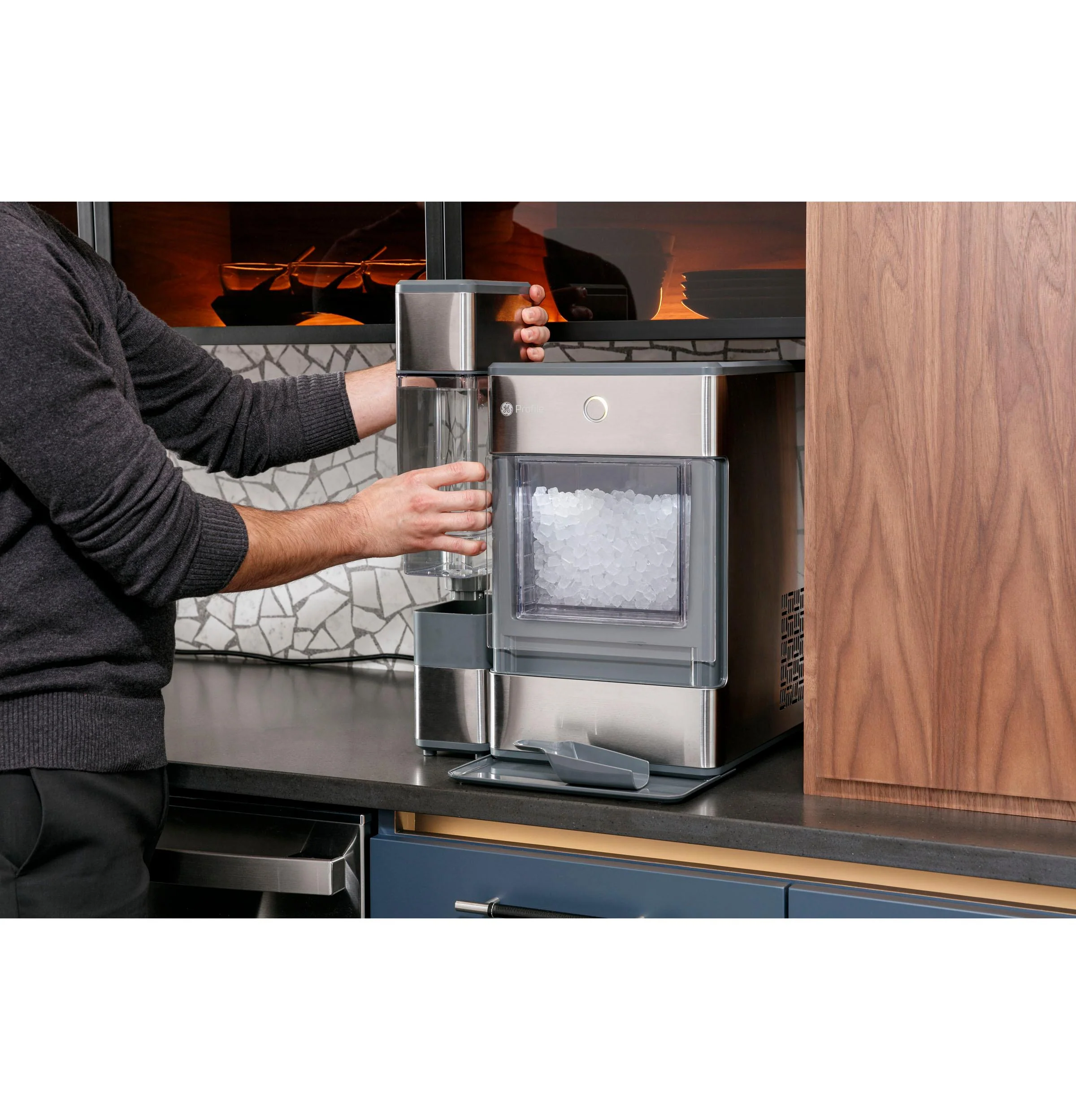 OPL01GESDTK GE Profile™ Opal™ Nugget Ice Maker - SideTank Accessory - Image 7
