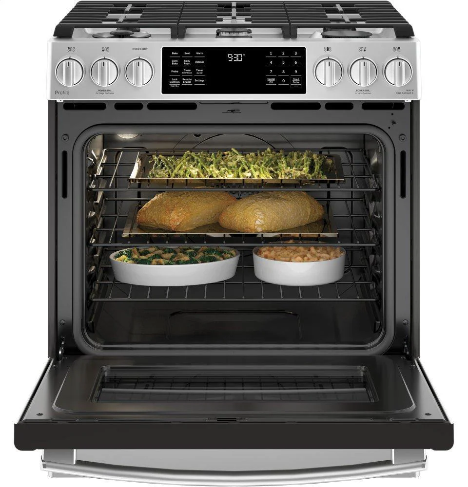 P2S930SELSS GE Profile™ 30" Smart Dual Fuel Slide-In Front-Control Range - Image 5