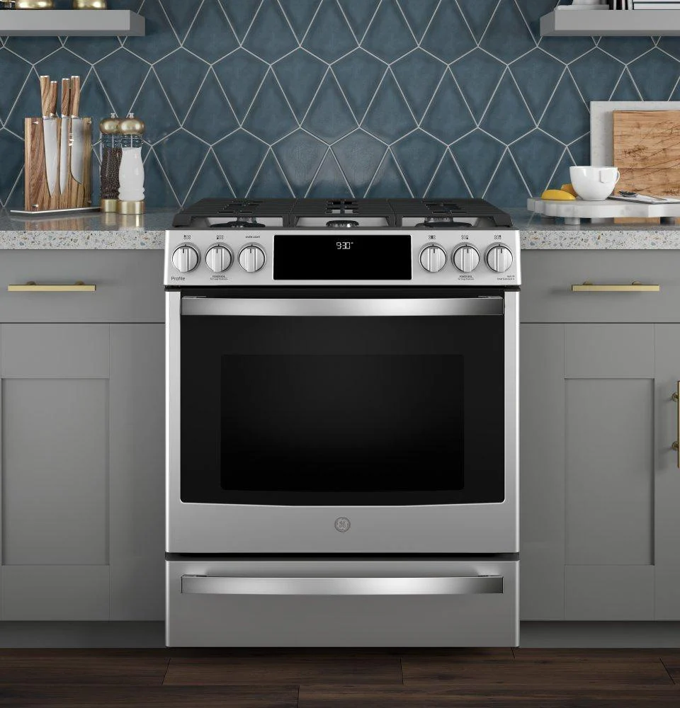 P2S930SELSS GE Profile™ 30" Smart Dual Fuel Slide-In Front-Control Range - Image 6