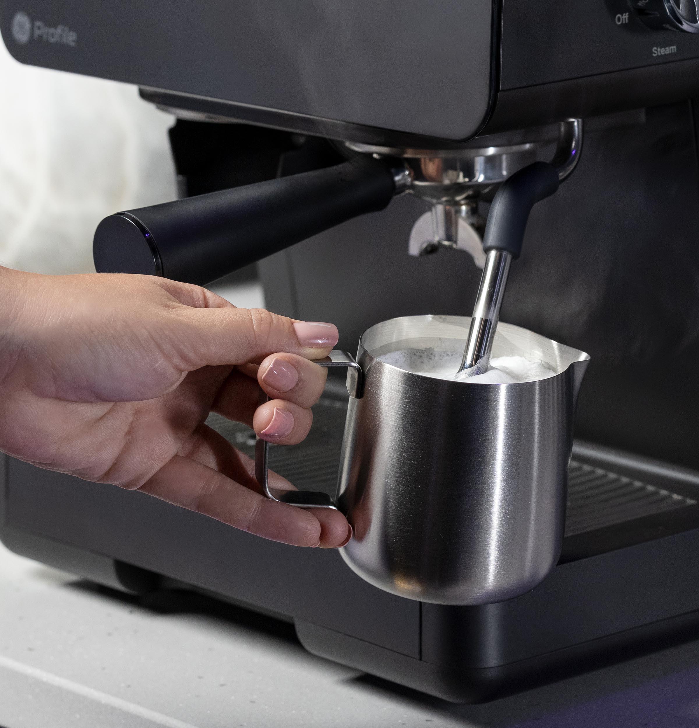 P7CESAS6RBB GE Profile™ Semi Automatic Espresso Machine + Frother - Image 16