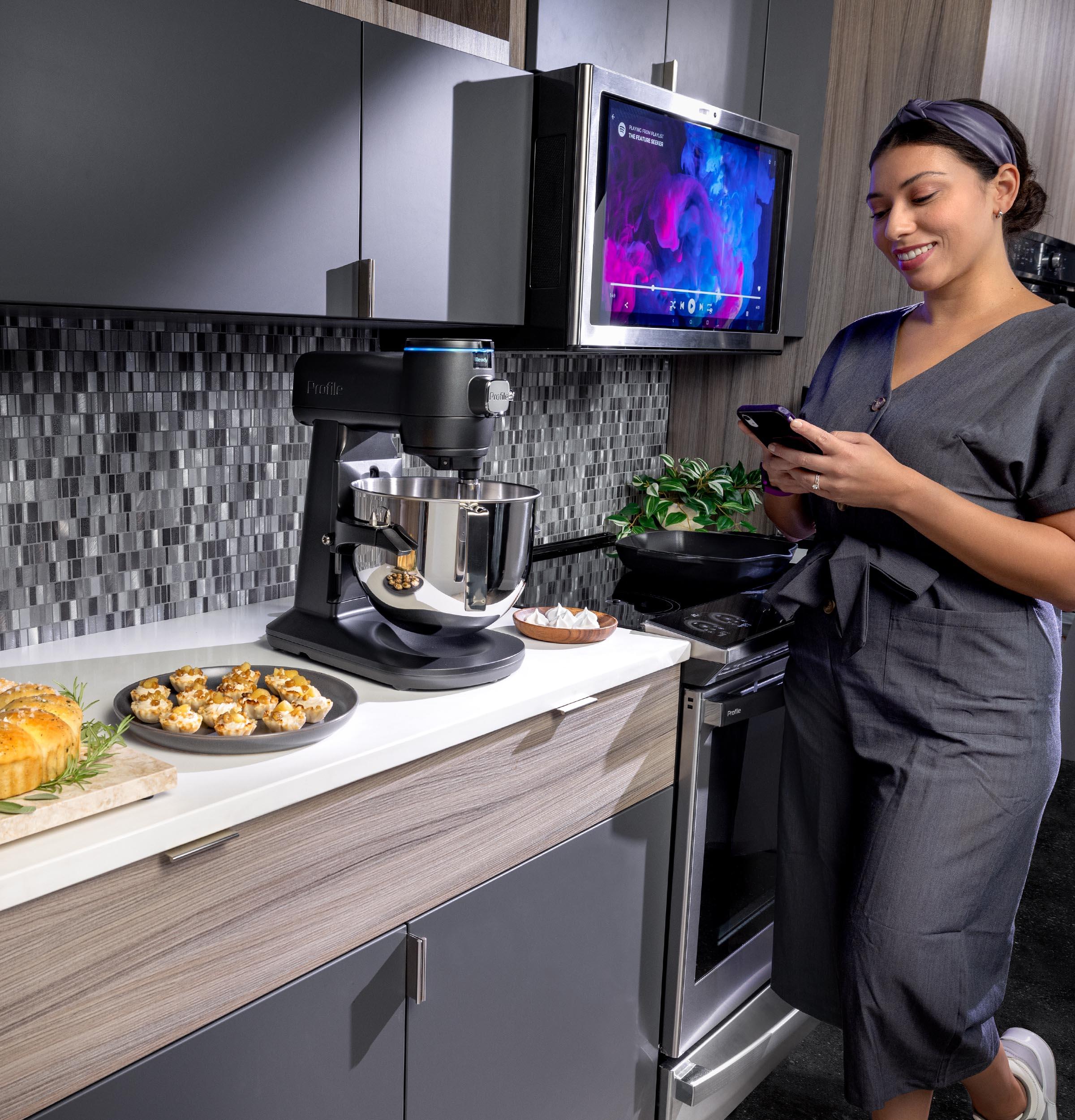 P8MSASS6TBB GE Profile™ Smart Mixer with Auto Sense - Image 6