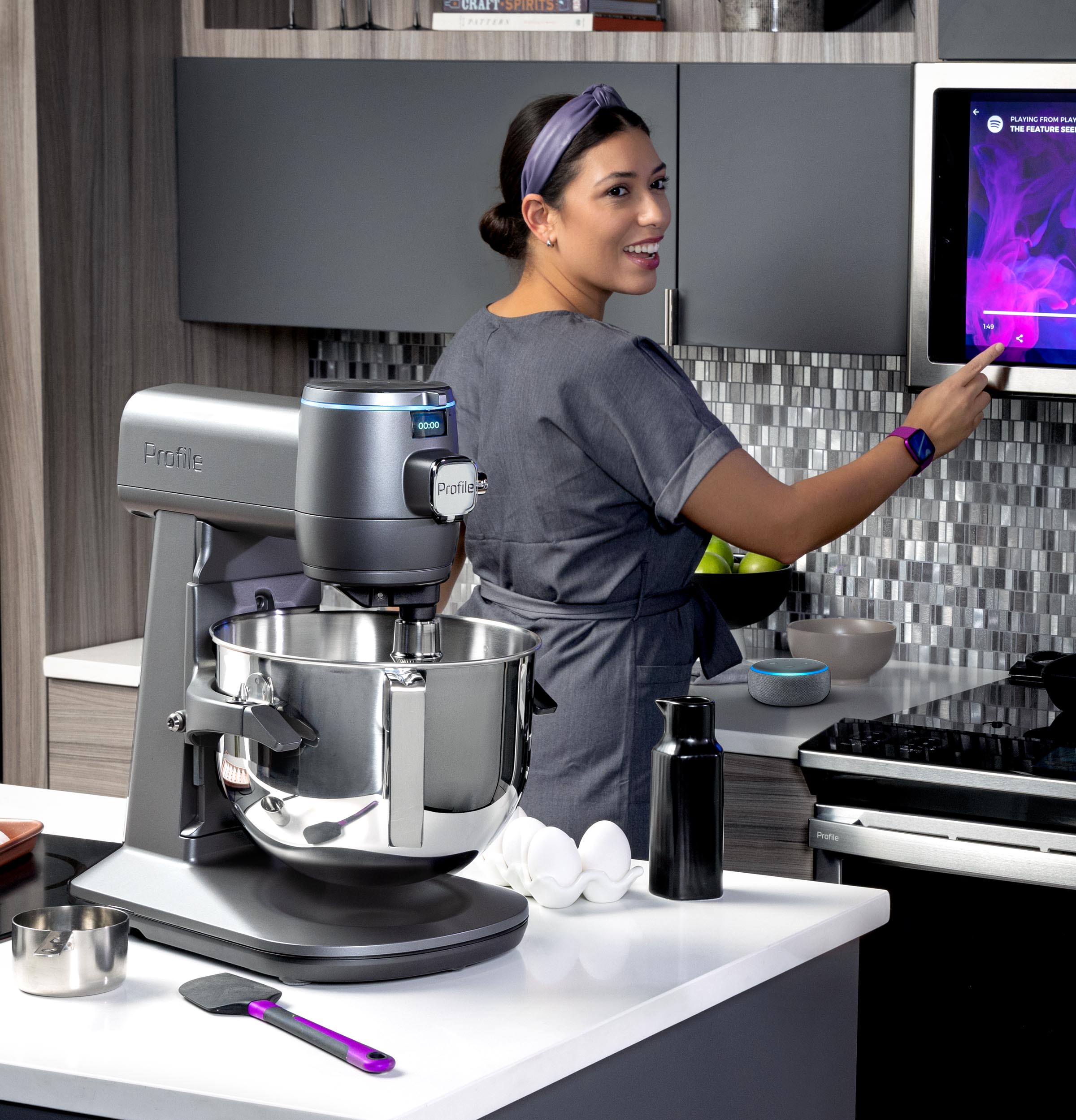 P8MSASS6TGW GE Profile™ Smart Mixer with Auto Sense - Image 15