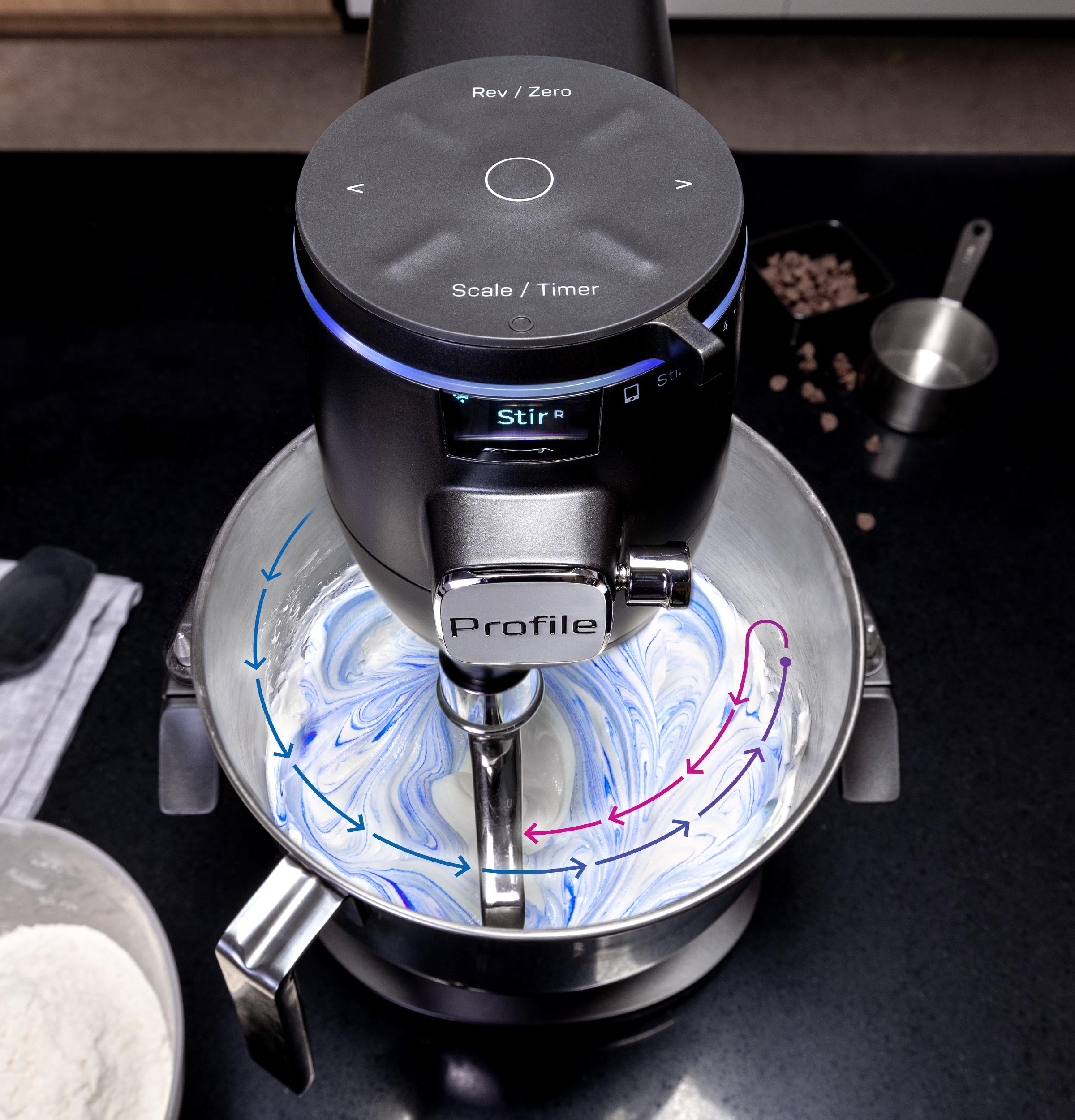 P8MSASS6TGW GE Profile™ Smart Mixer with Auto Sense - Image 16
